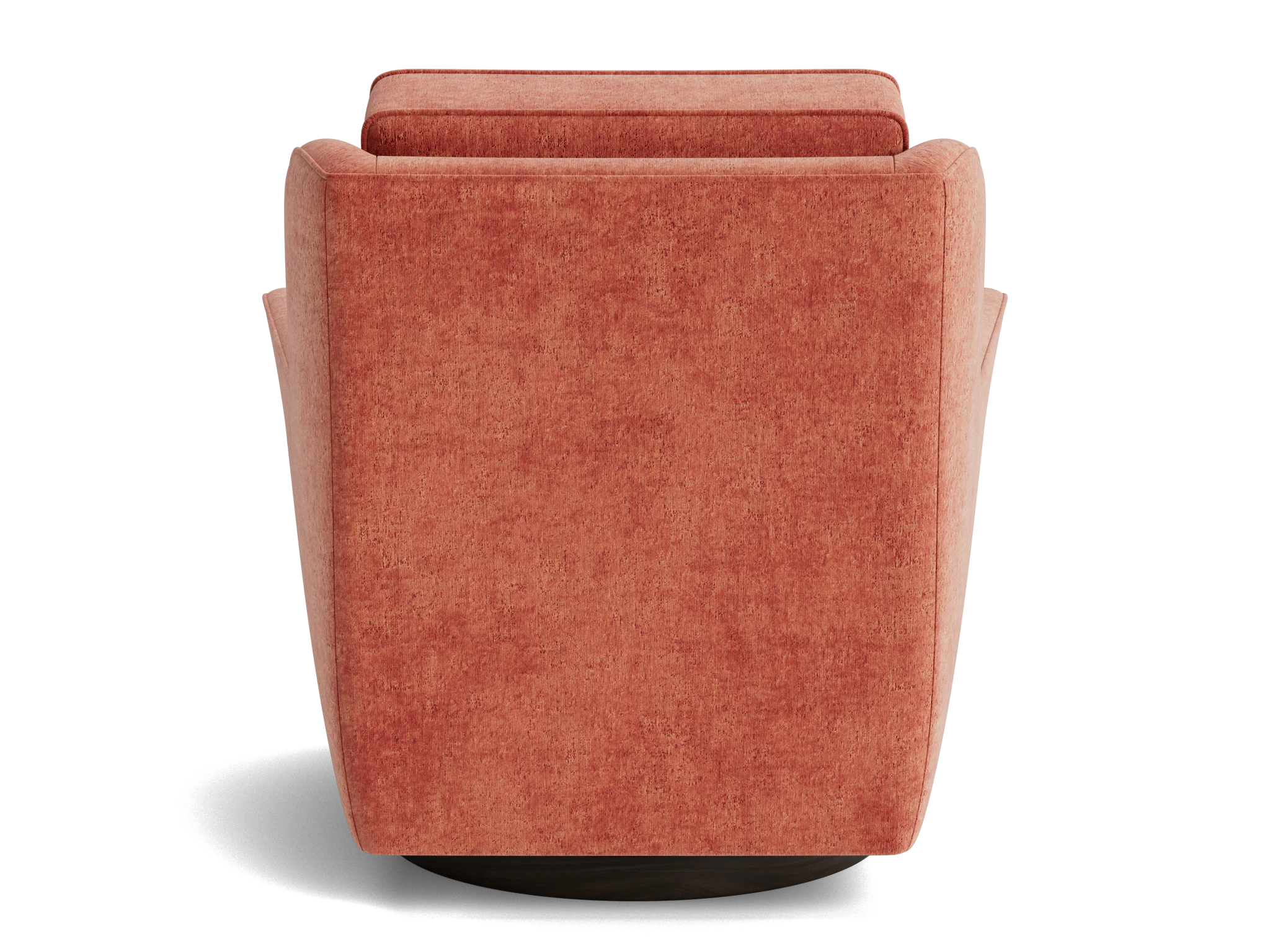 eastwood swivel chair plush terra rose