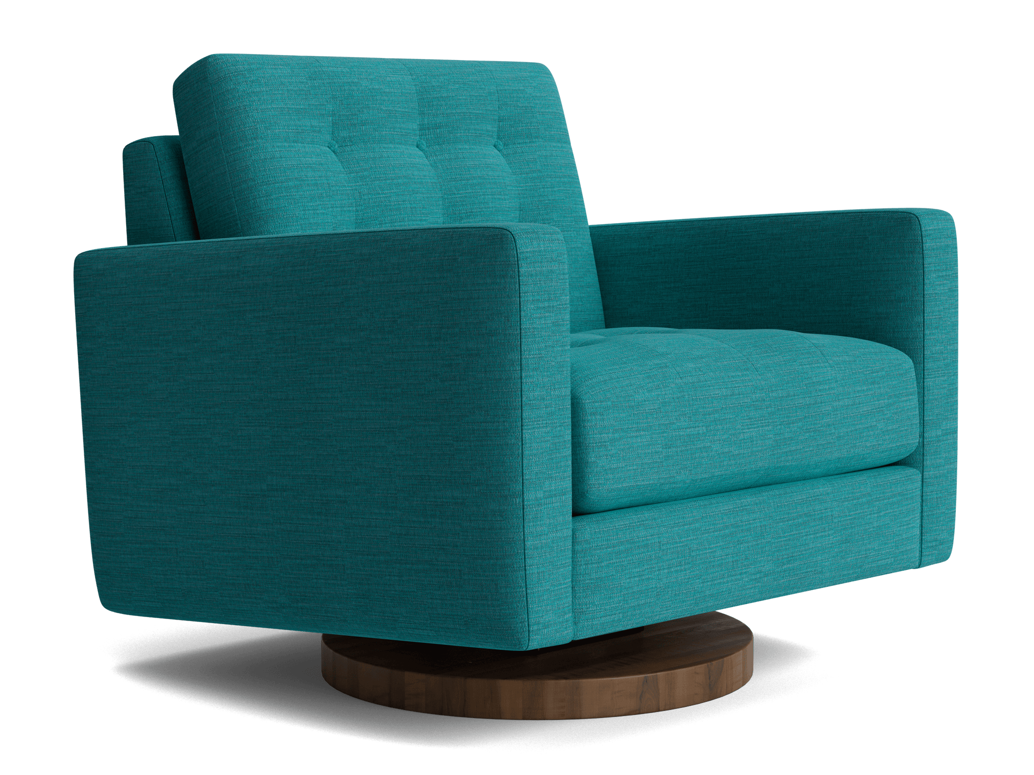 eliot swivel chair lucky turquoise