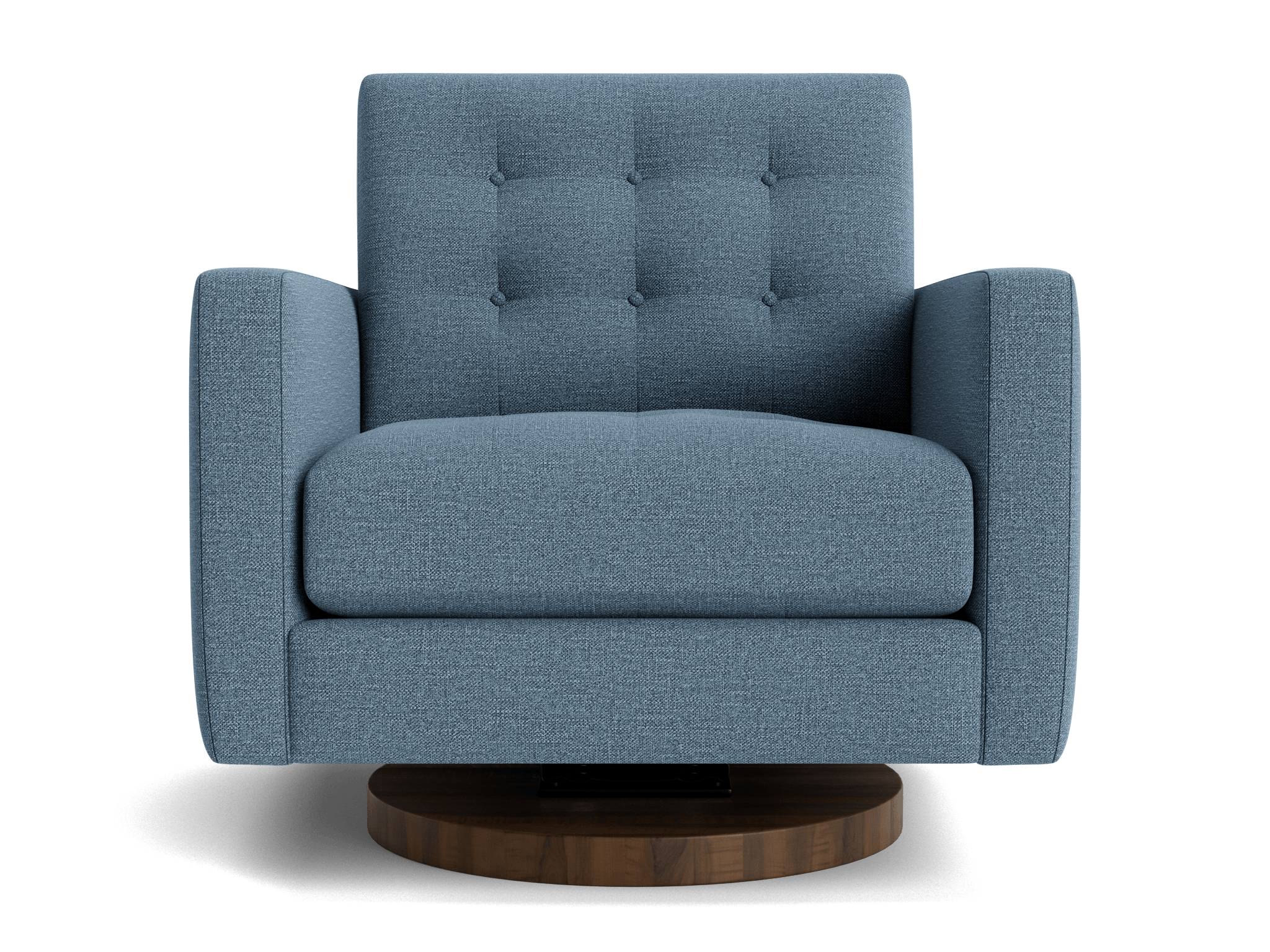 eliot swivel chair milo french blue