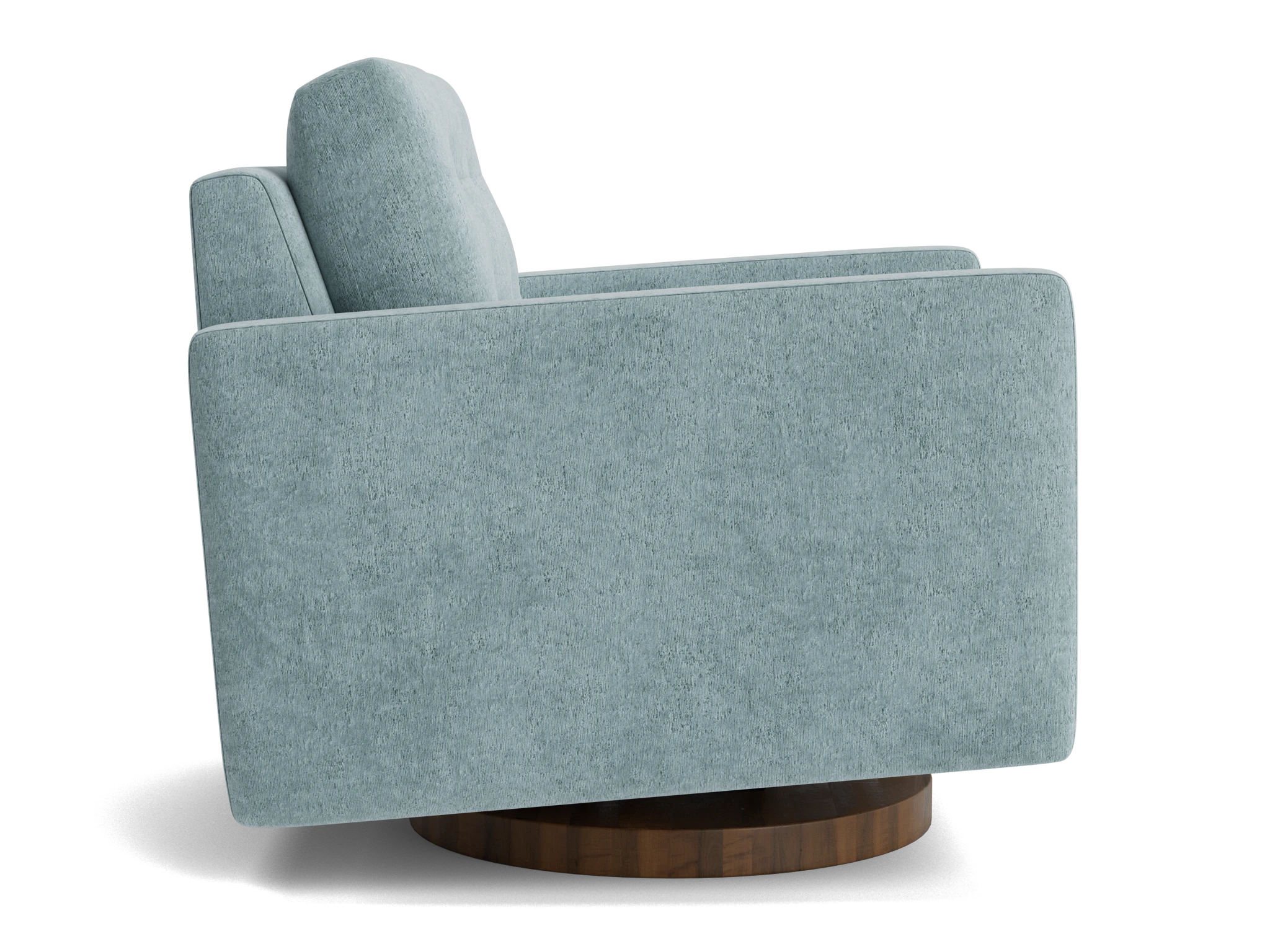 eliot swivel chair plush mist