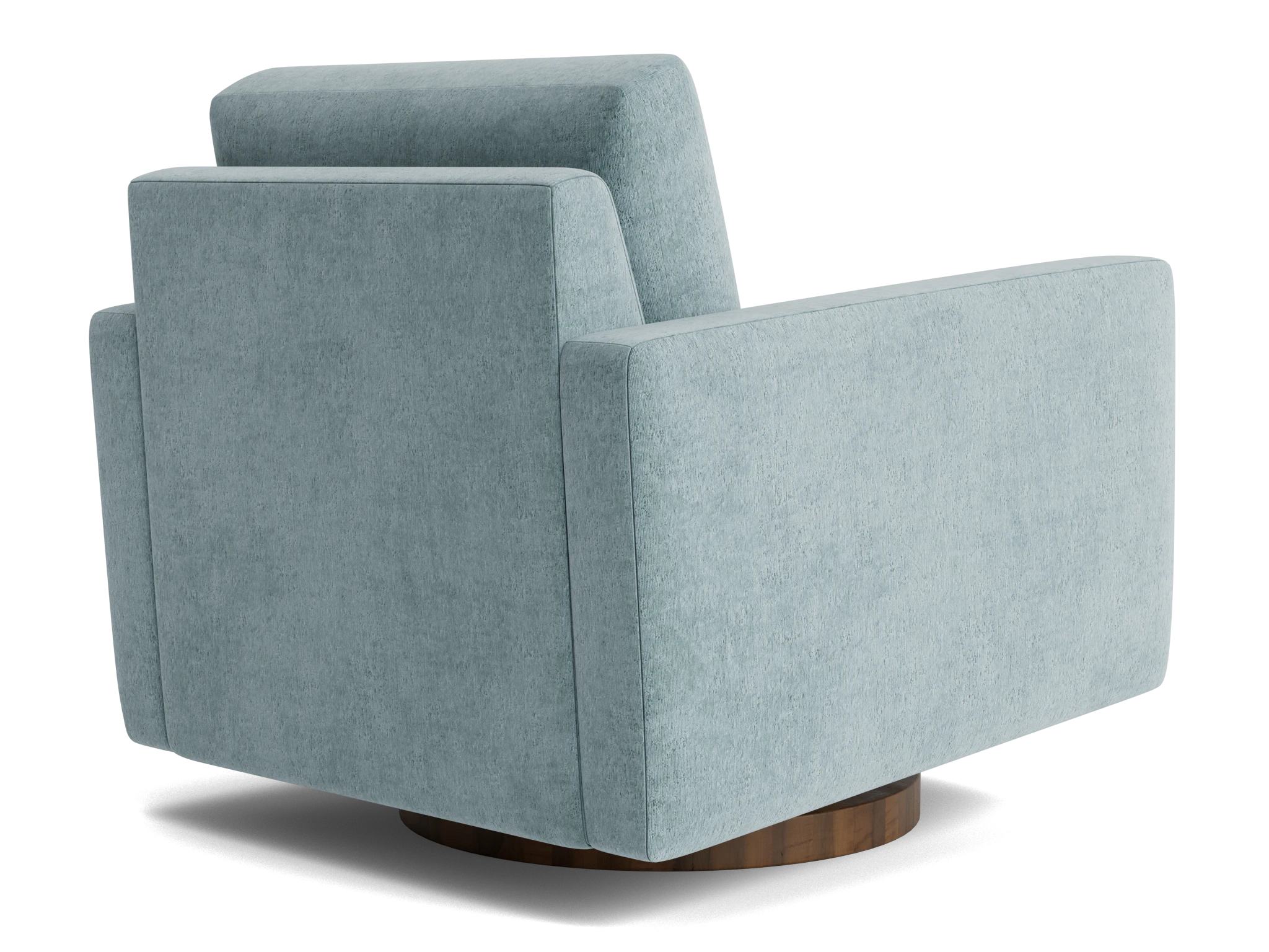 eliot swivel chair plush mist