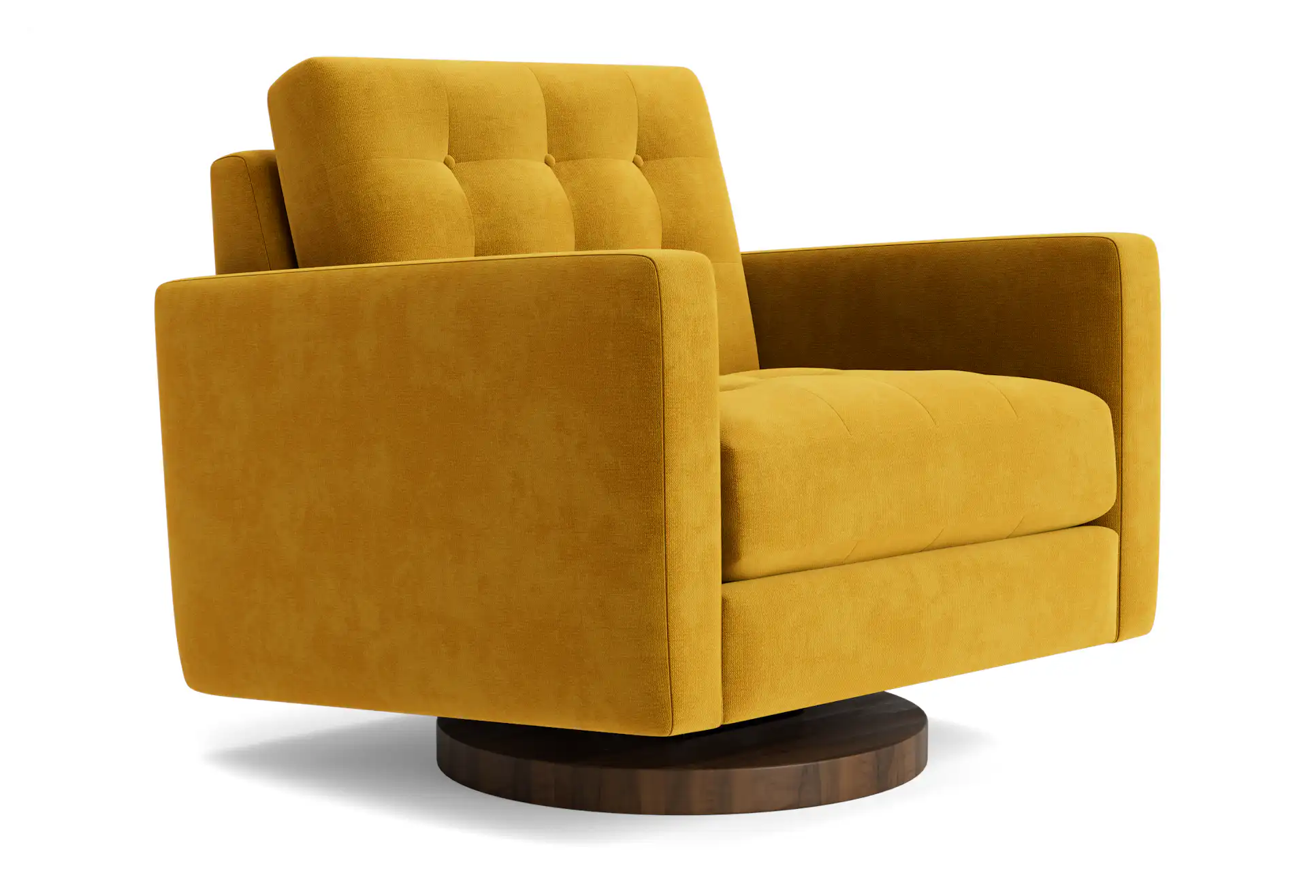 eliot swivel chair harper amber gold