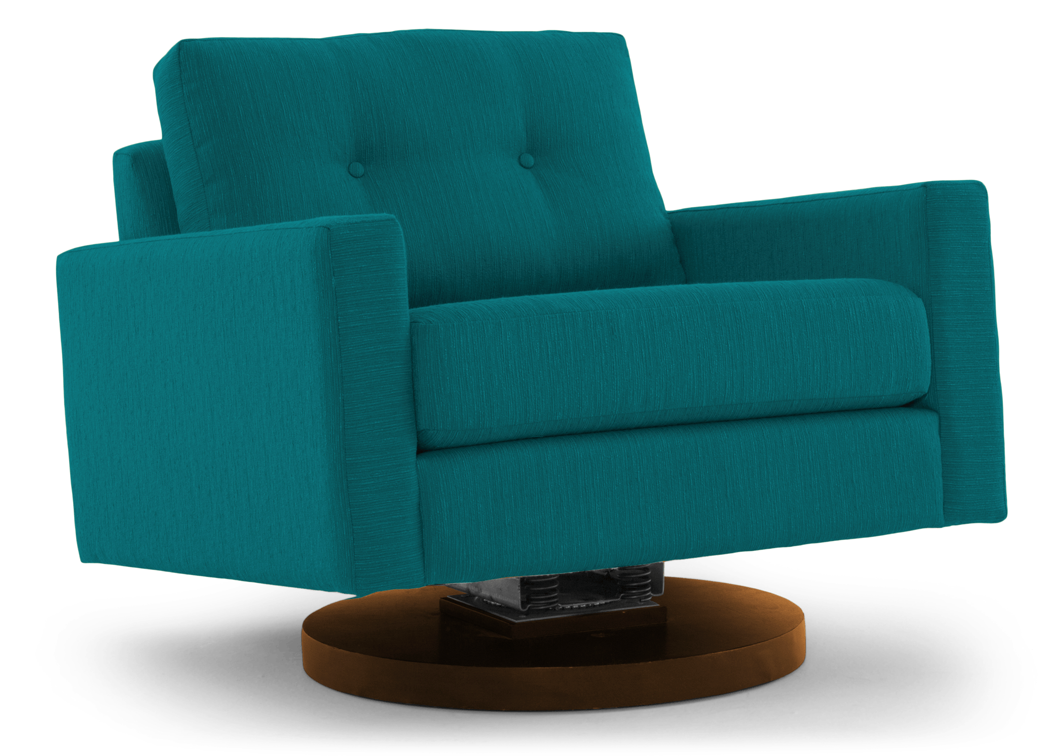 hopson swivel chair lucky turquoise