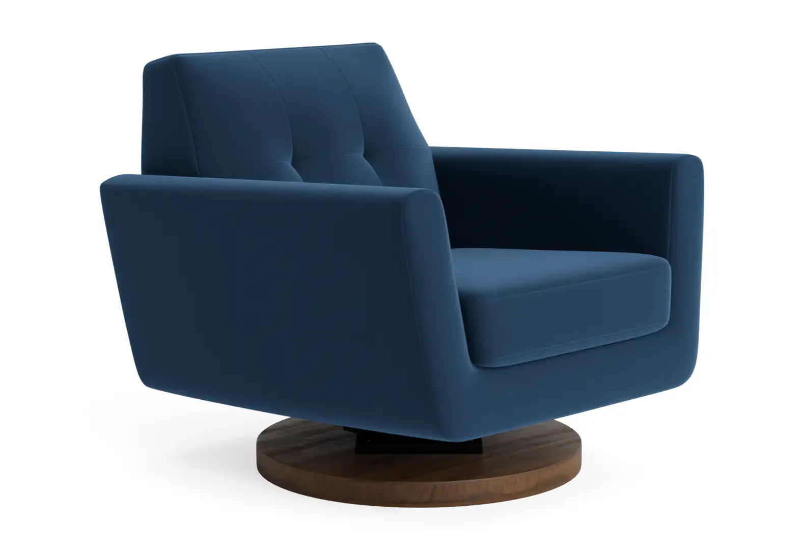 hughes swivel chair royale cobalt