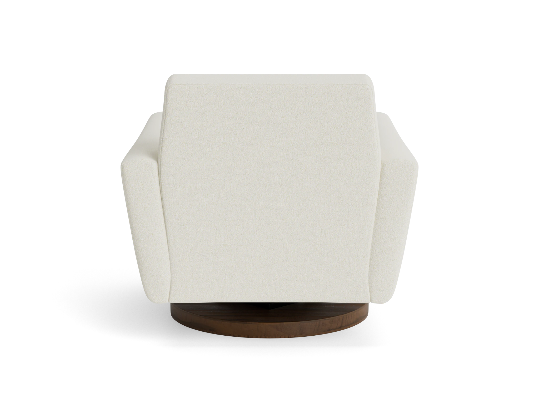 hughes swivel chair tussah snow