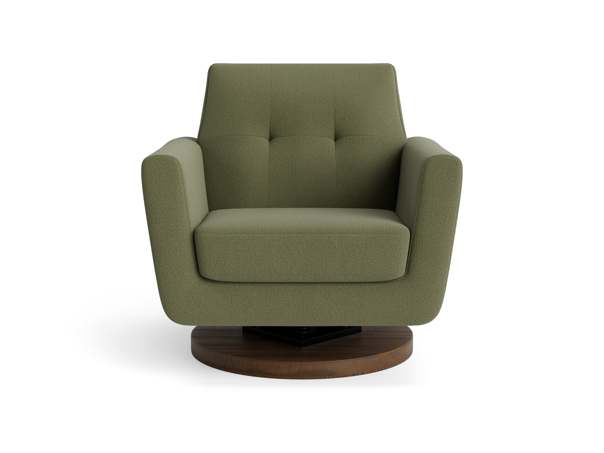hughes swivel chair faithful olive