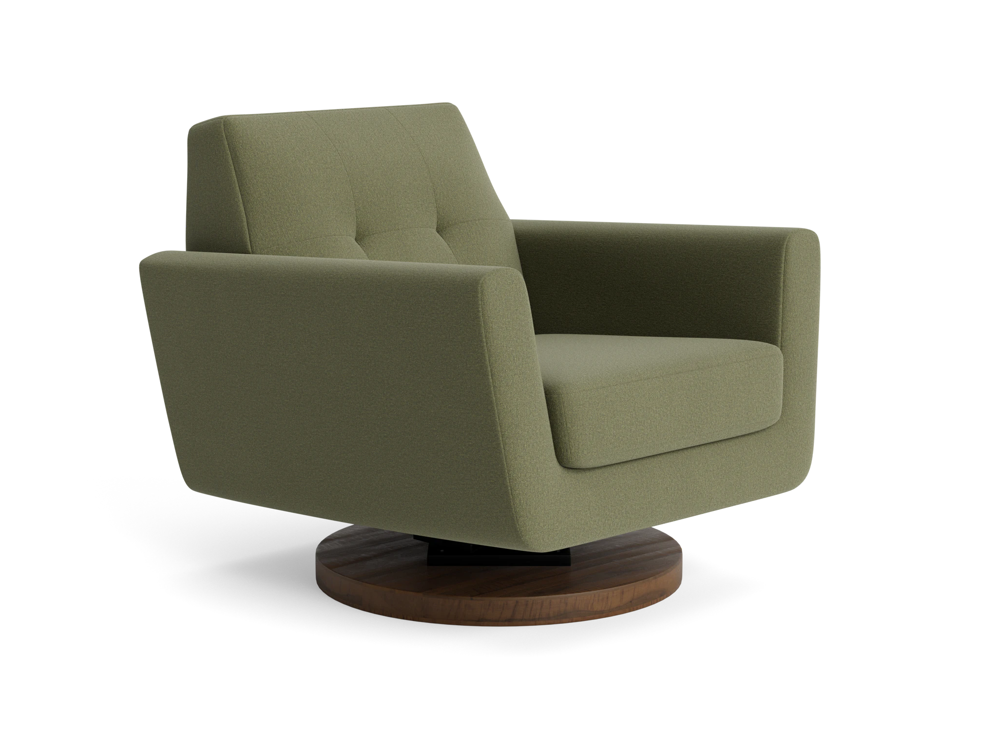 hughes swivel chair faithful olive
