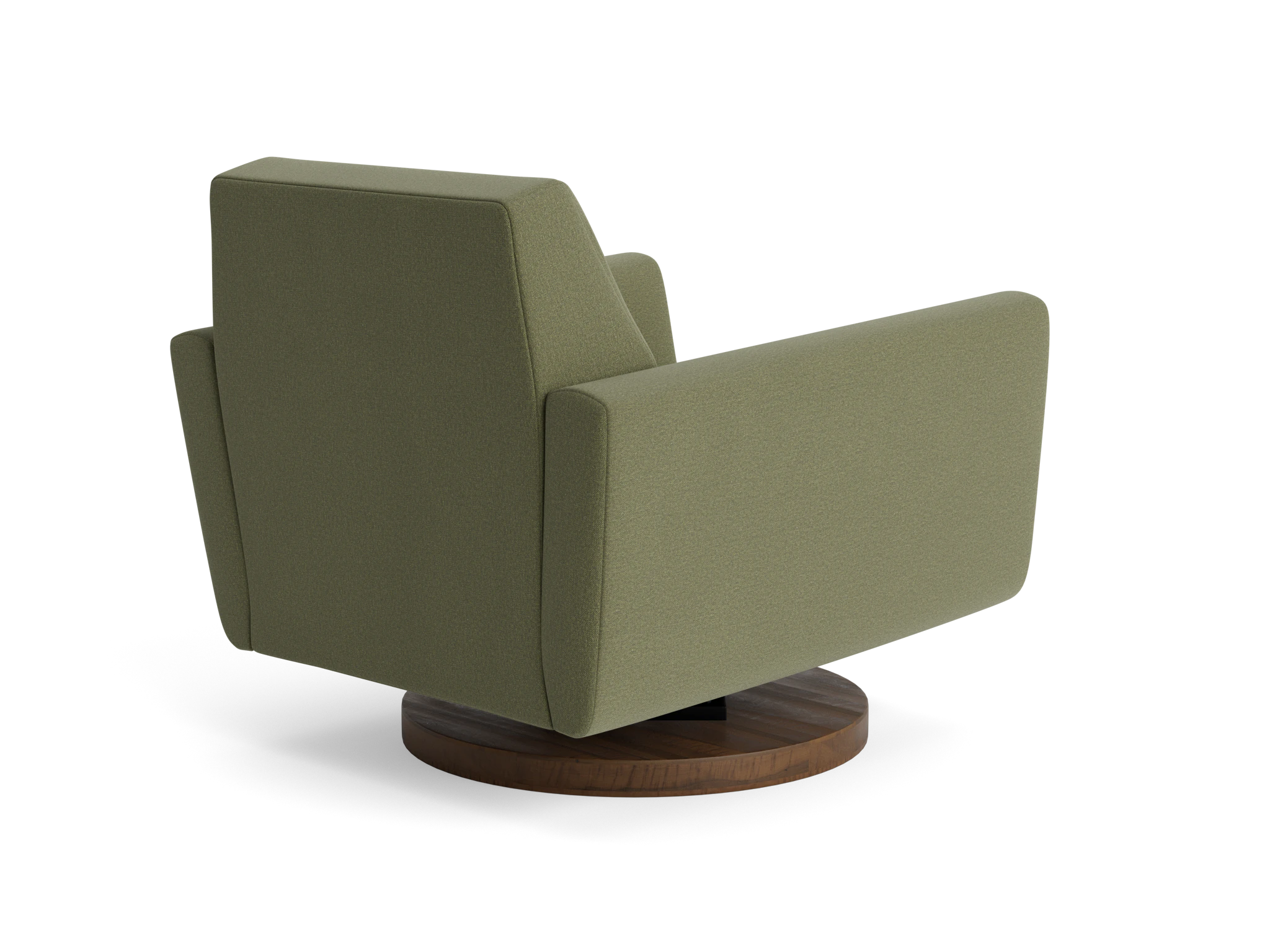 hughes swivel chair faithful olive
