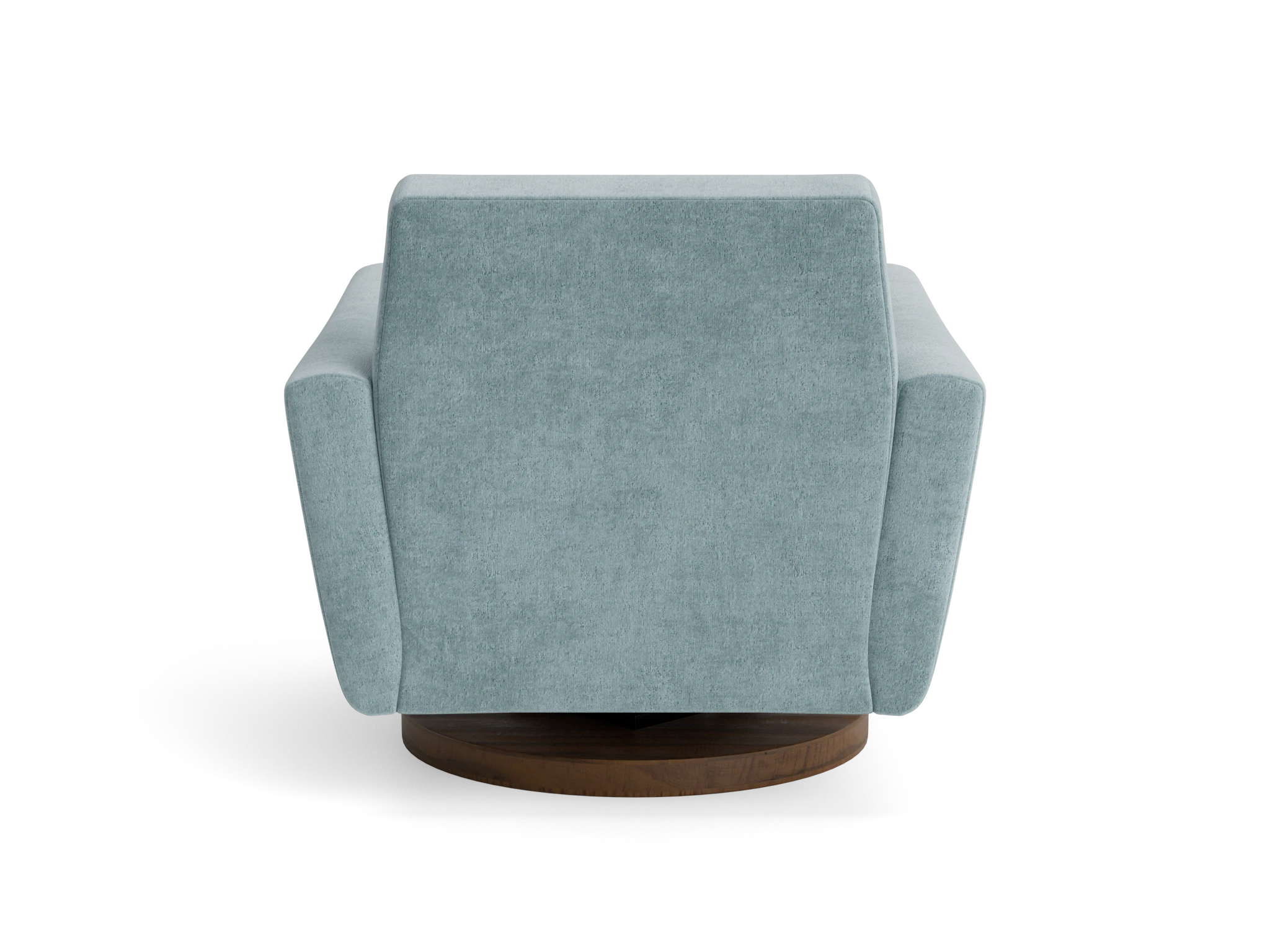 hughes swivel chair plush mist