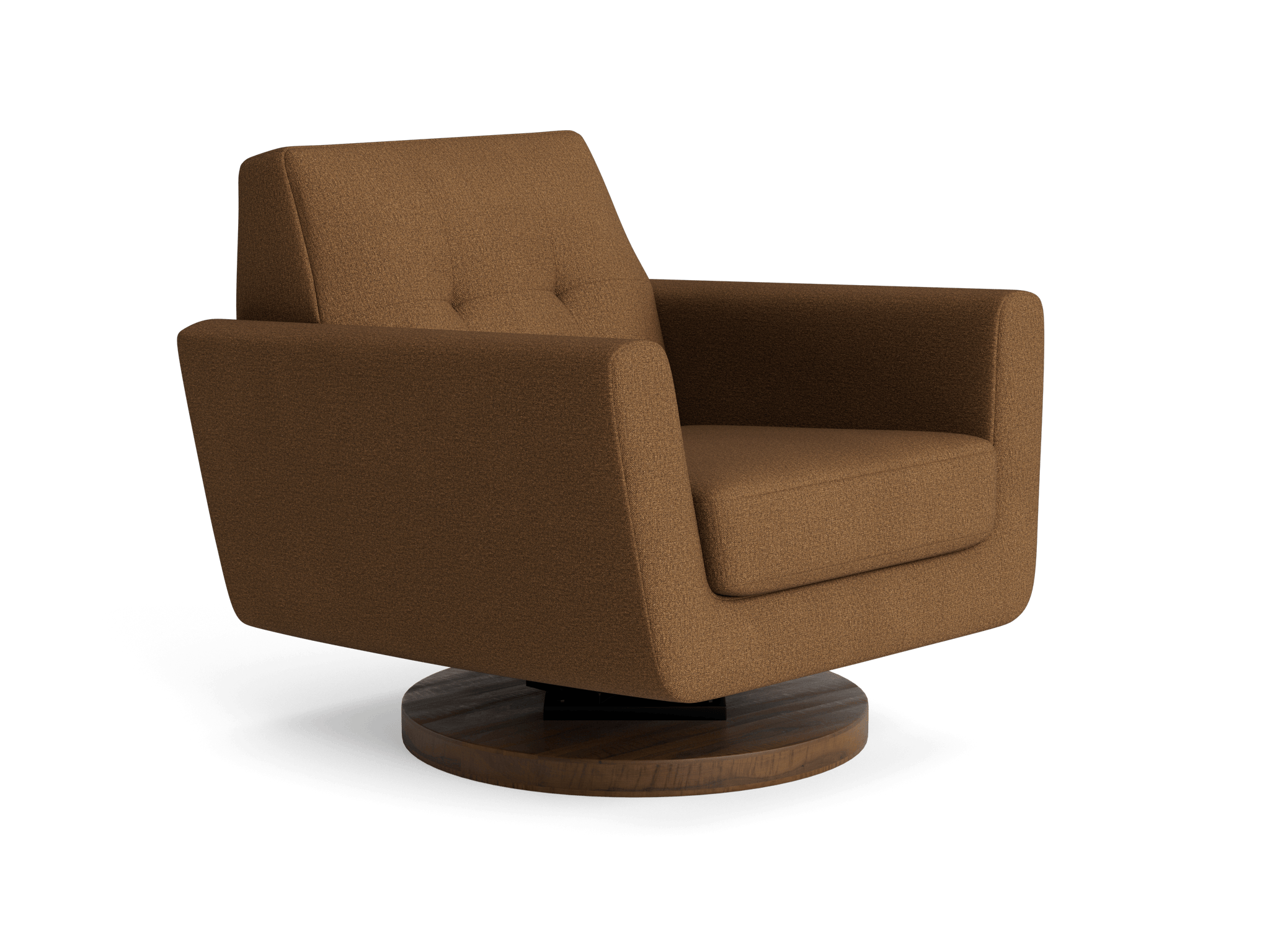 hughes swivel chair faithful mocha