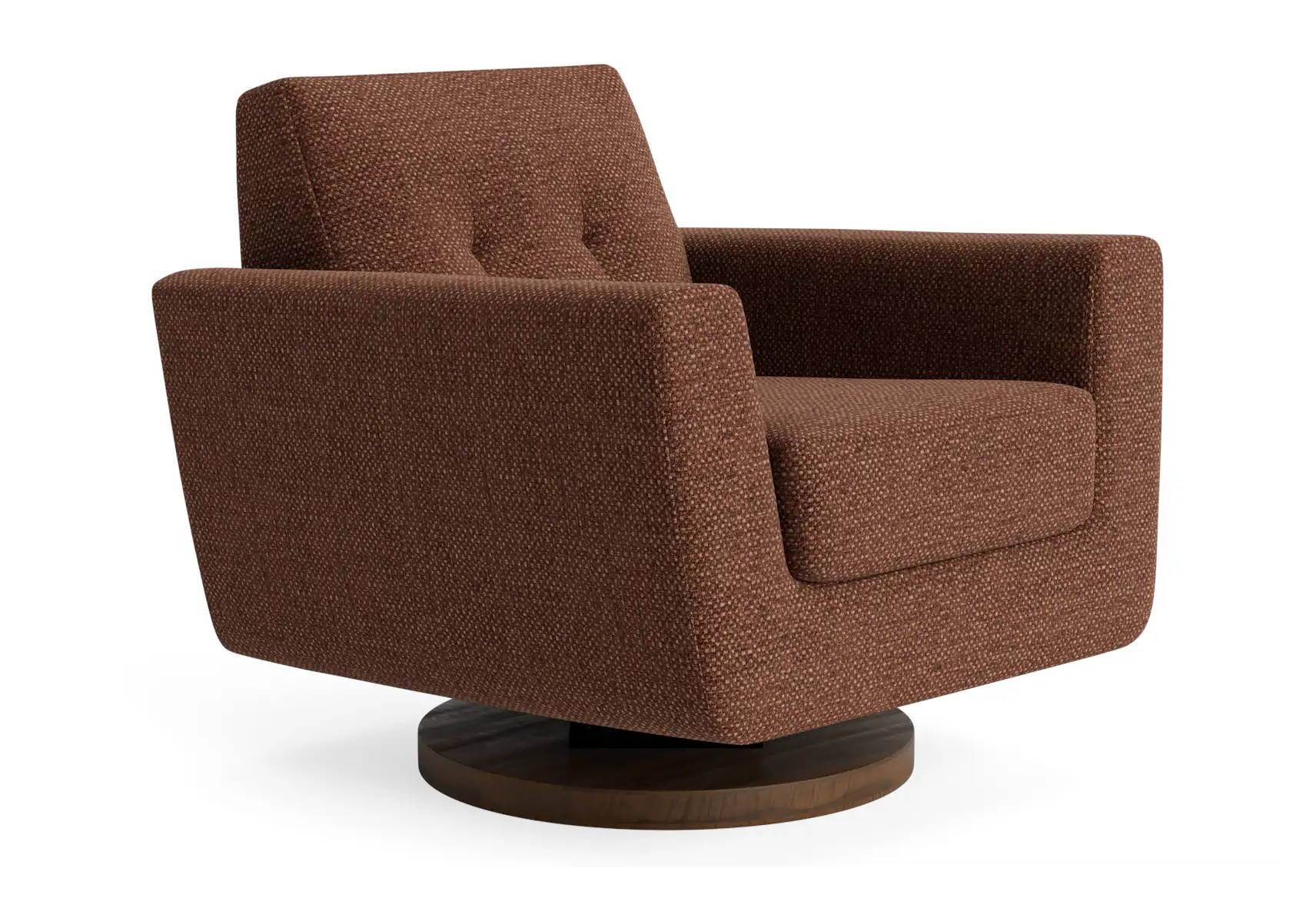 hughes swivel chair telly garnet