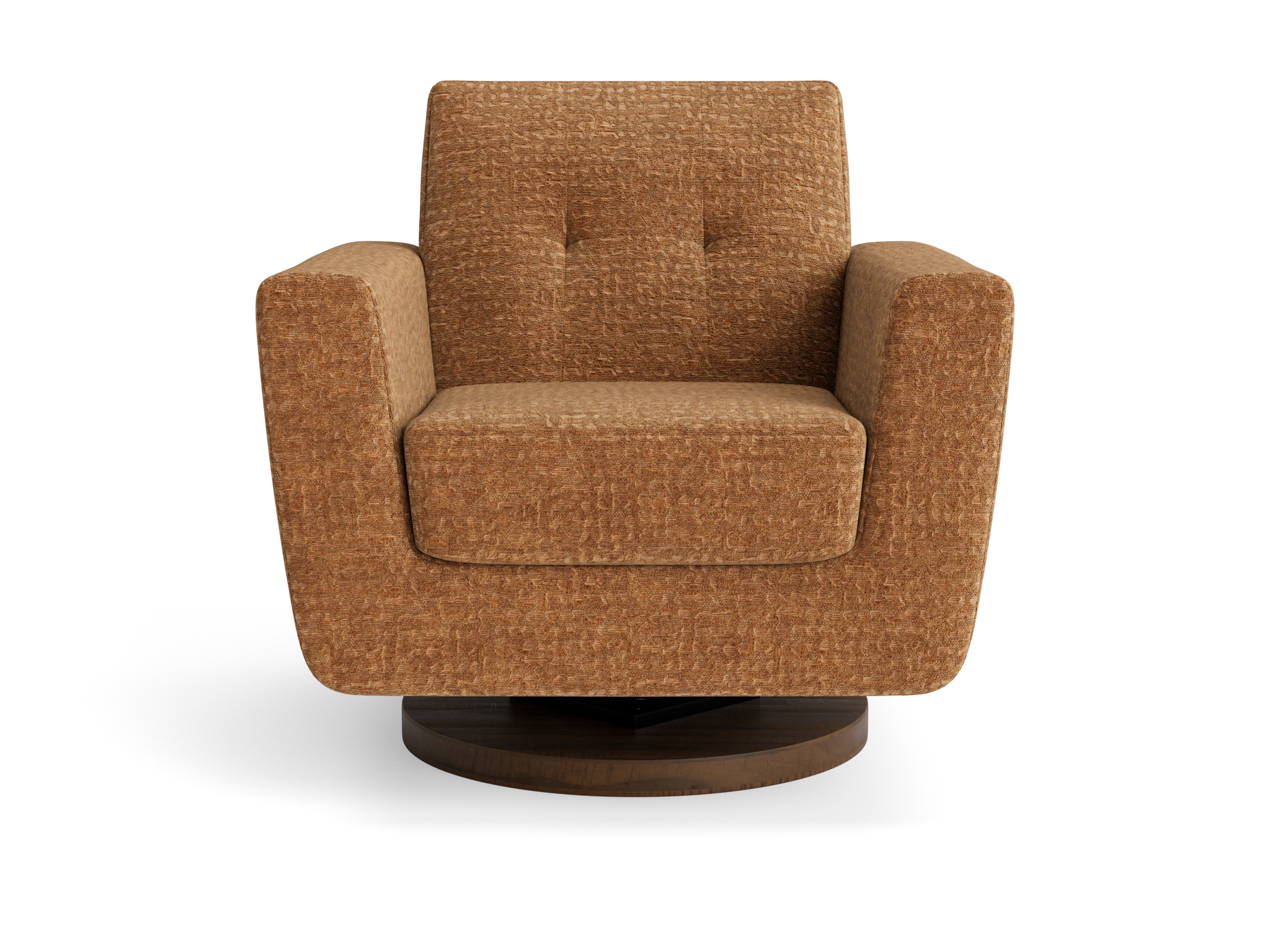 hughes swivel chair soul pantone glazed ginger
