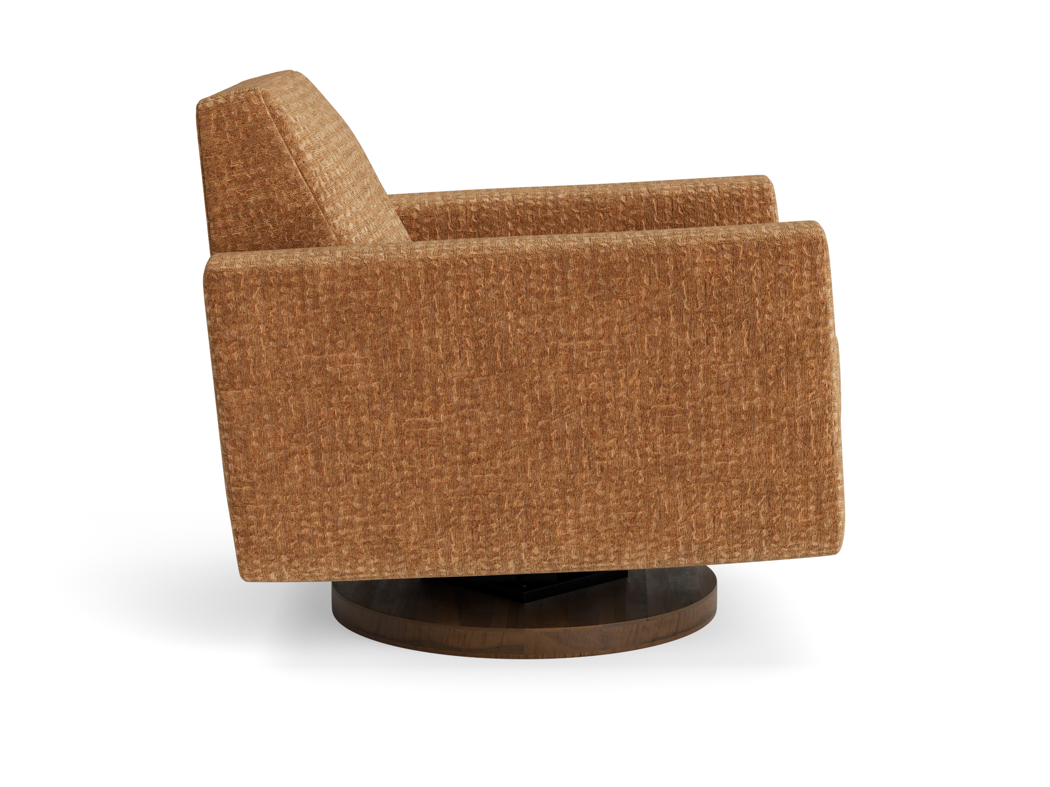 hughes swivel chair soul pantone glazed ginger