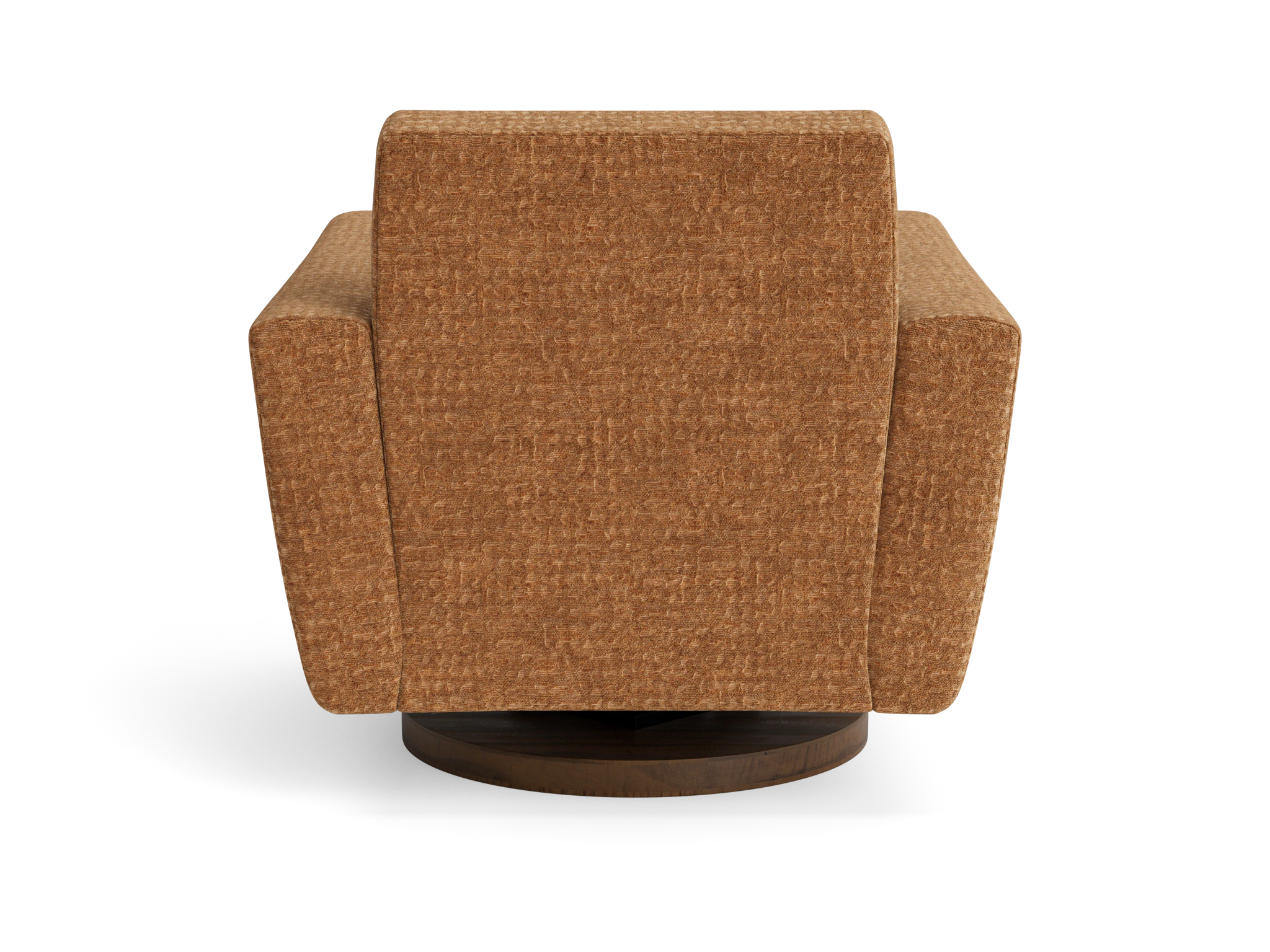 hughes swivel chair soul pantone glazed ginger