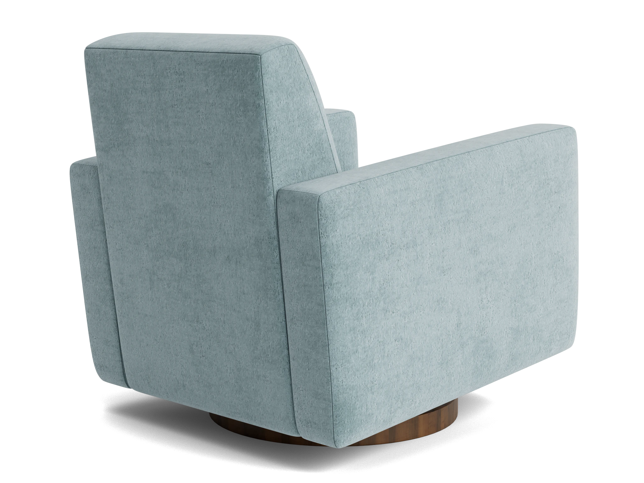 korver swivel chair plush mist