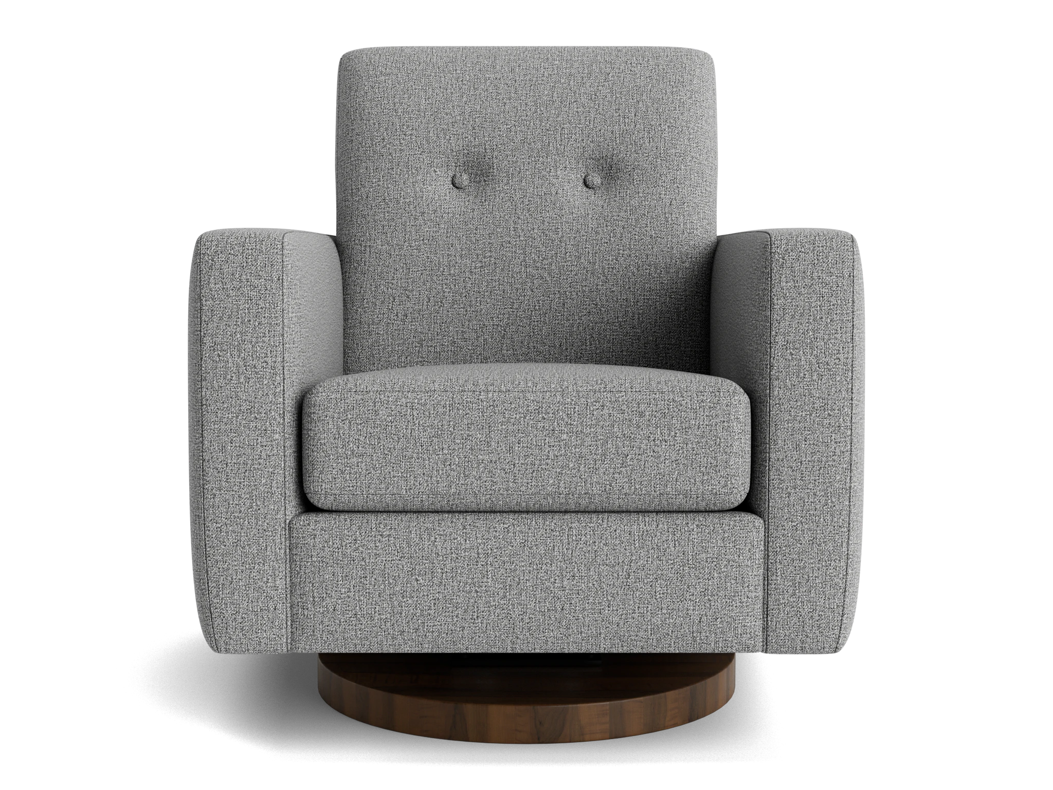 korver swivel chair taylor felt gray