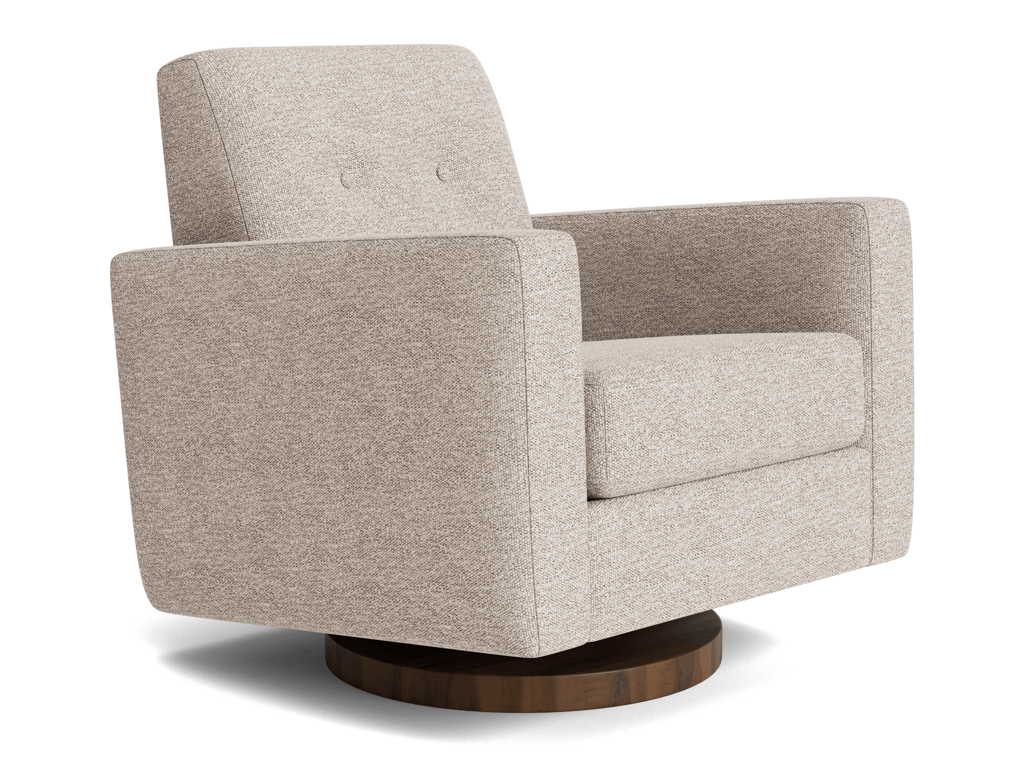 korver swivel chair borough cotton