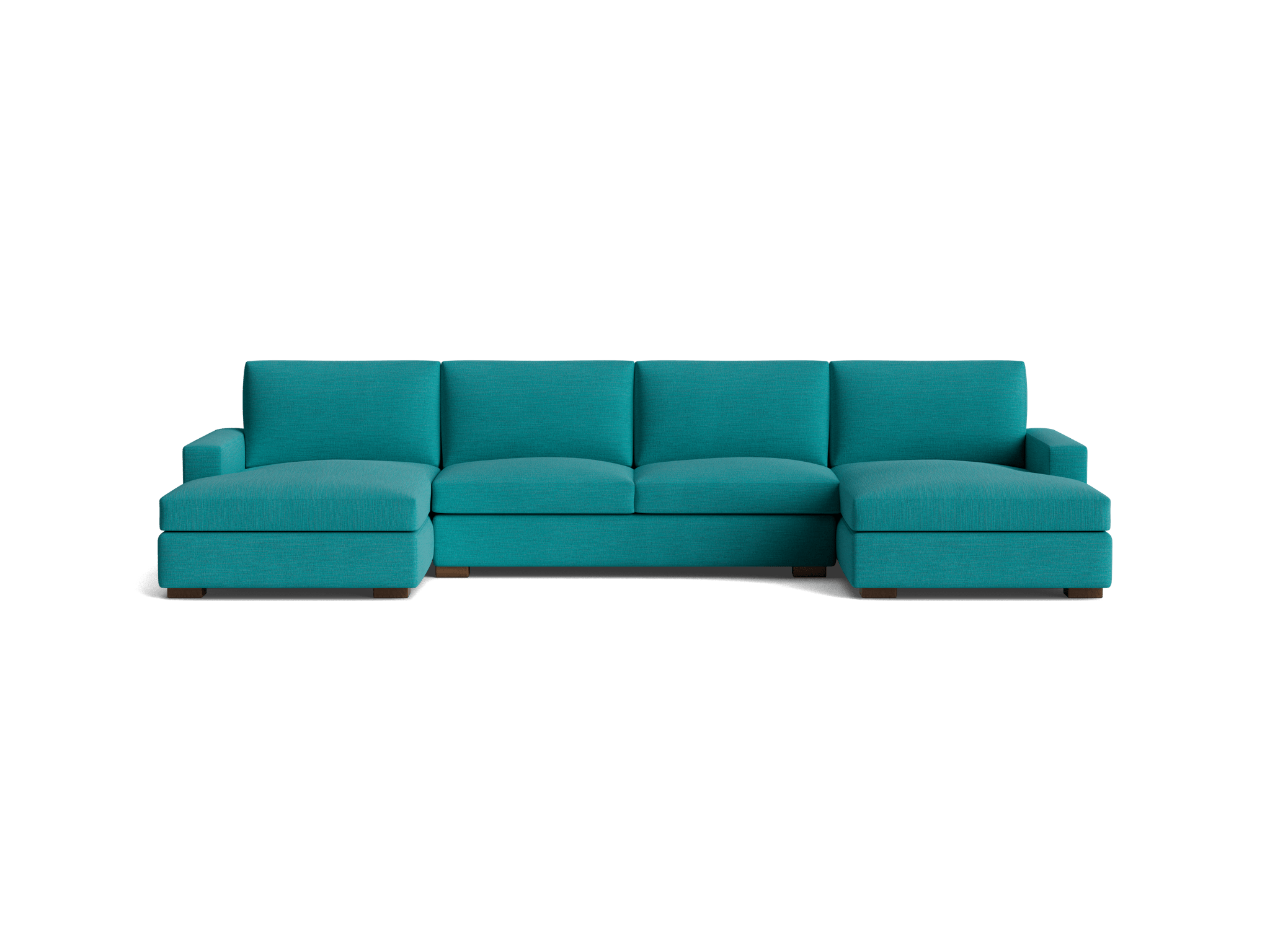 anton chaise sectional lucky turquoise