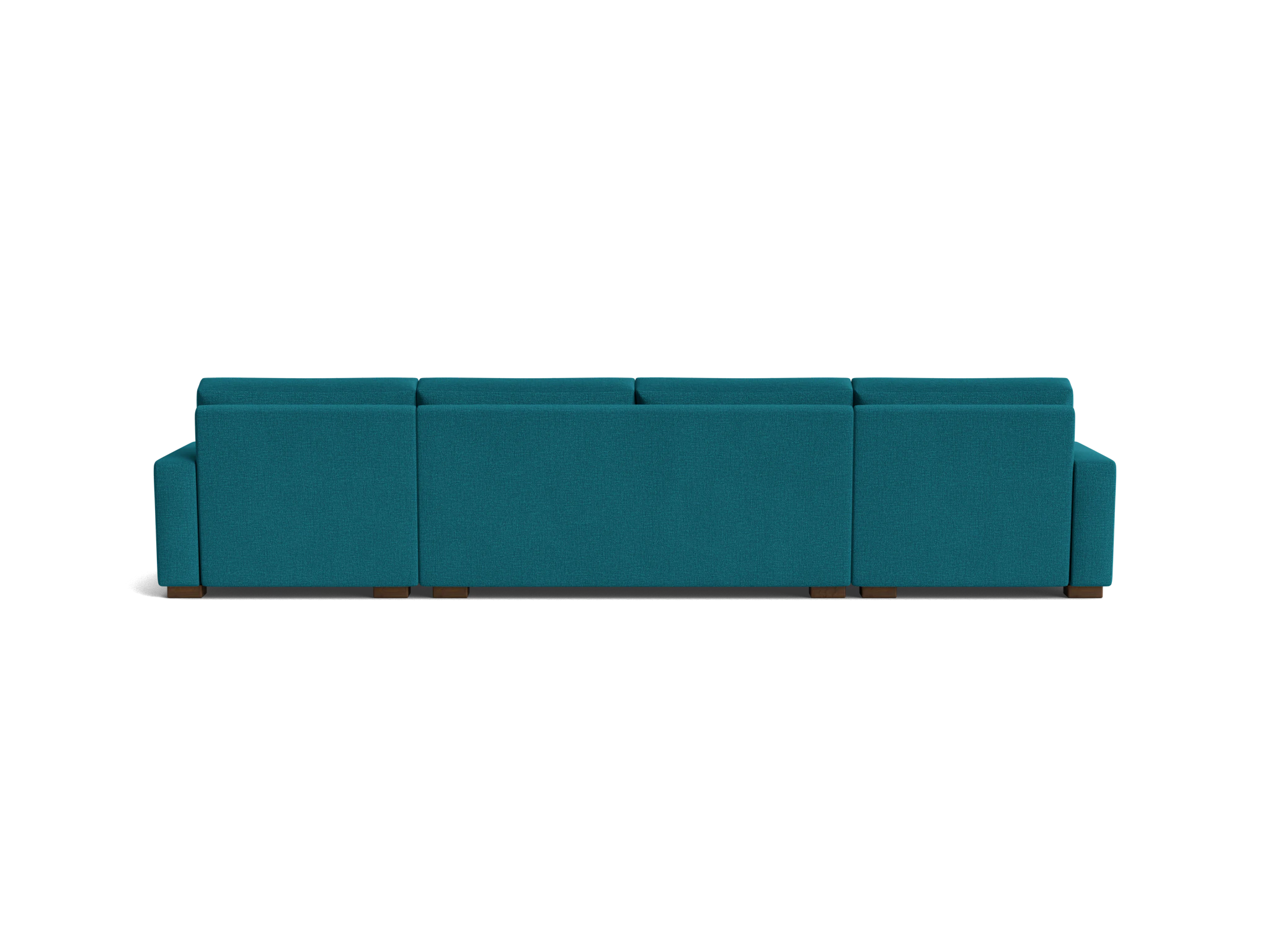 anton chaise sectional key largo zenith teal