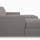 anton chaise sectional taylor felt grey