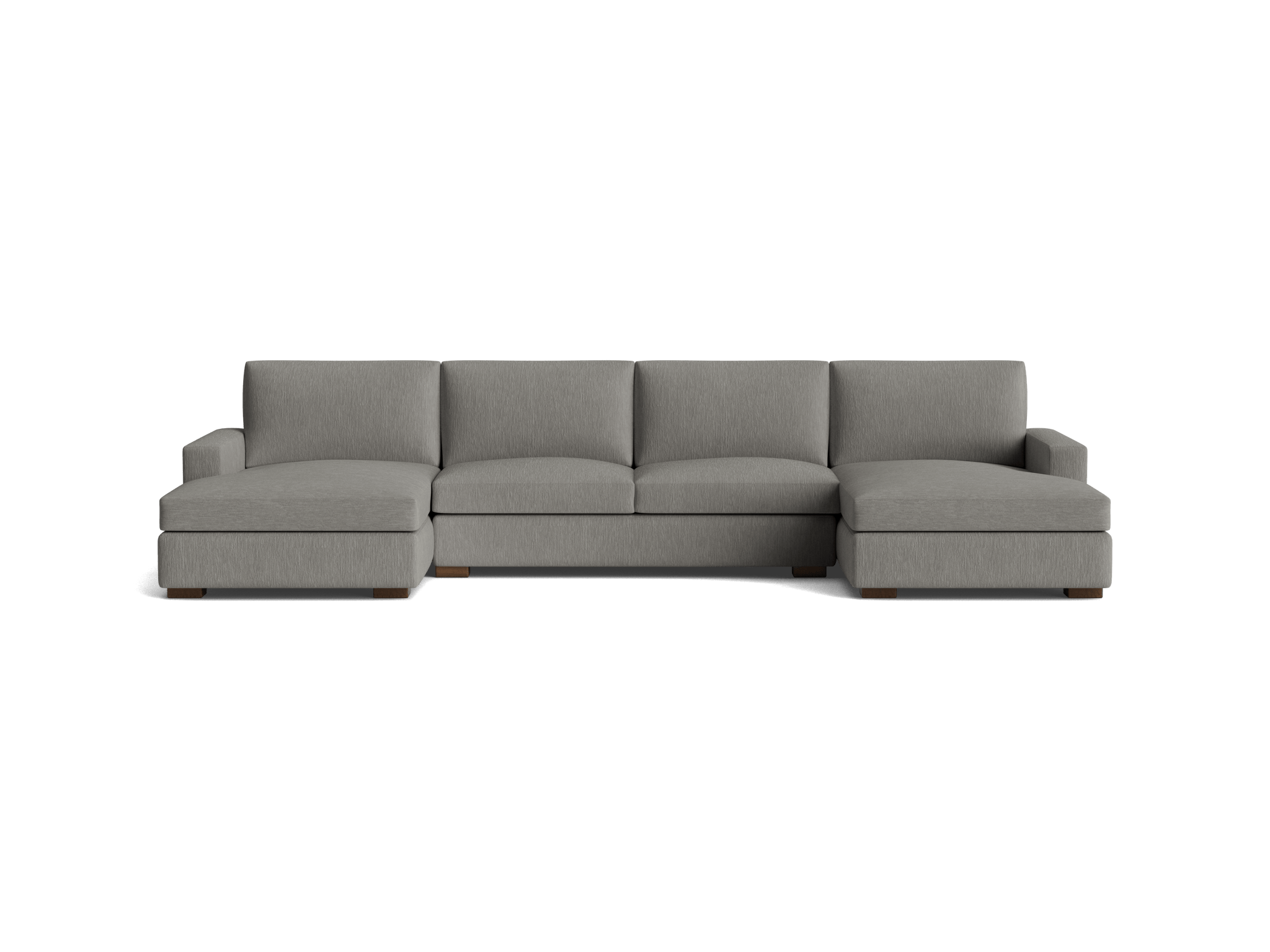 anton chaise sectional bentley pewter