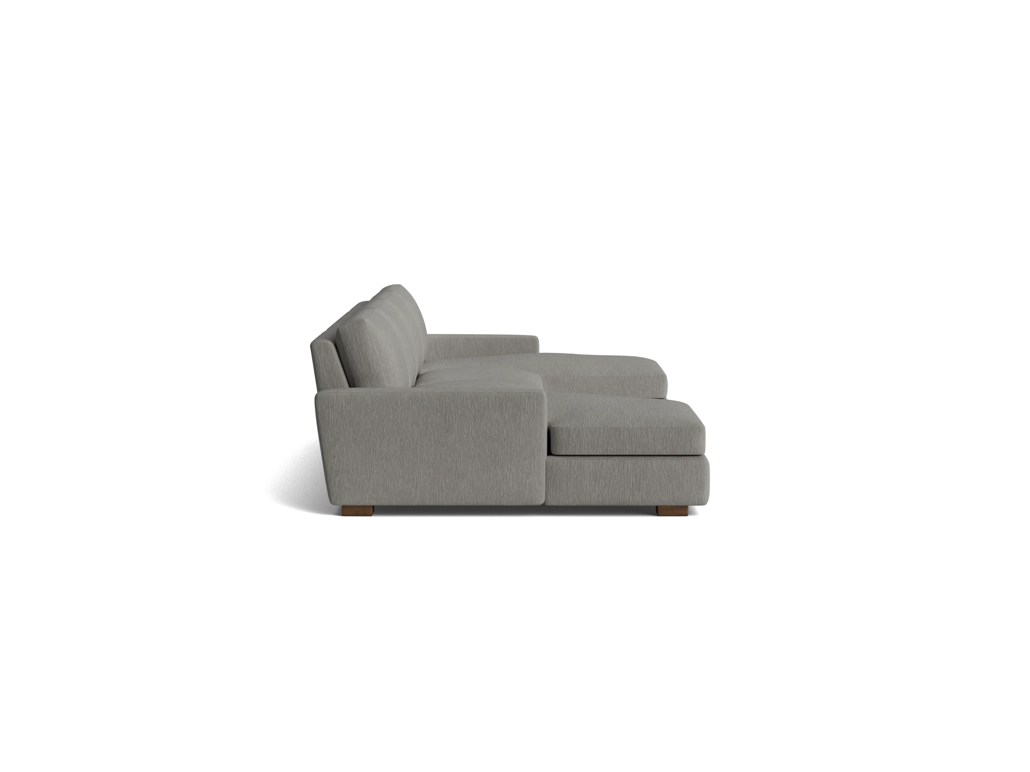 anton chaise sectional bentley pewter