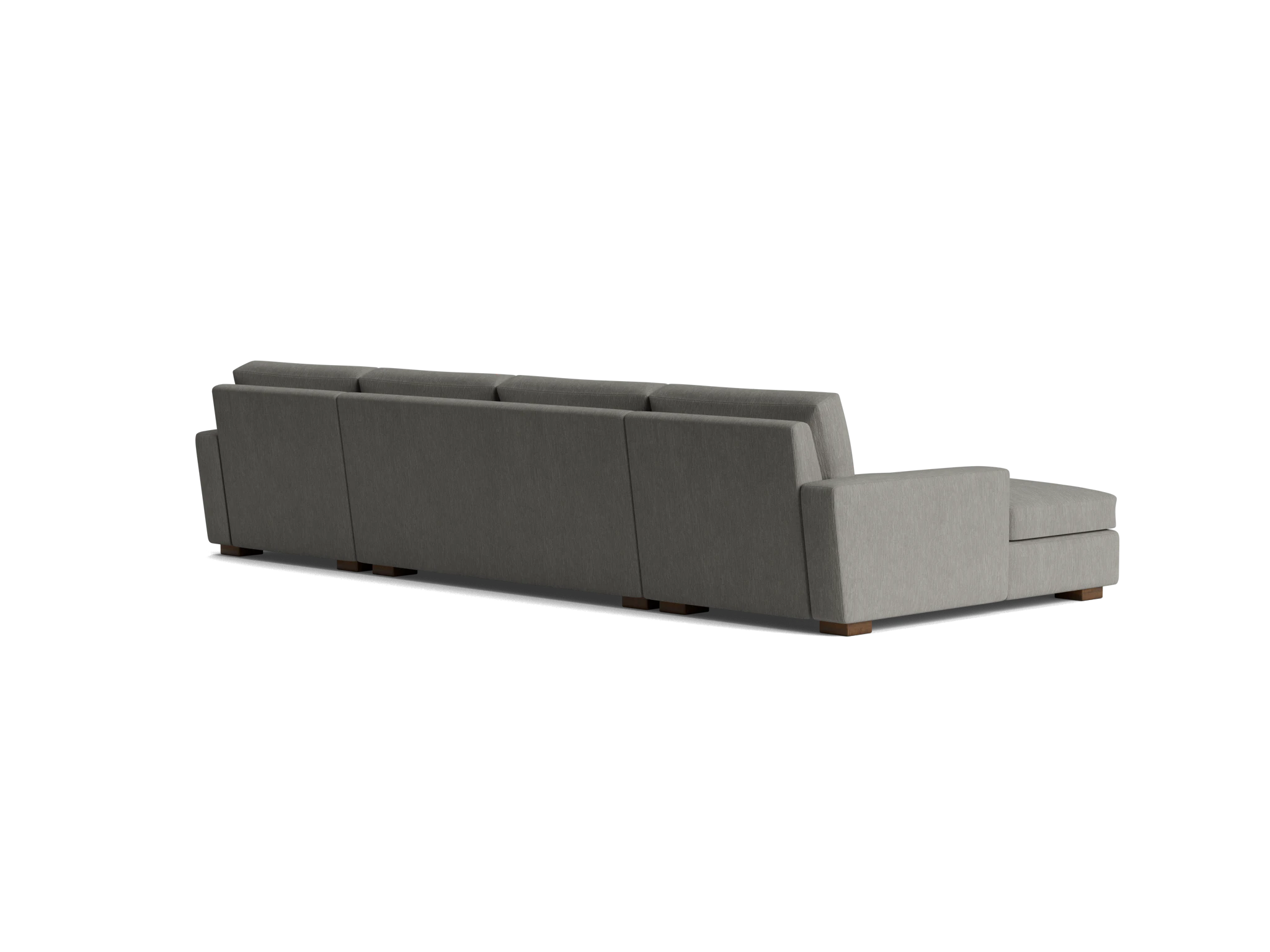 anton chaise sectional bentley pewter