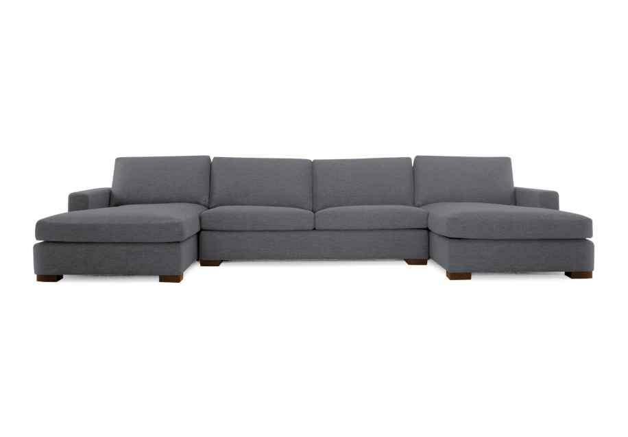anton chaise sectional essence ash