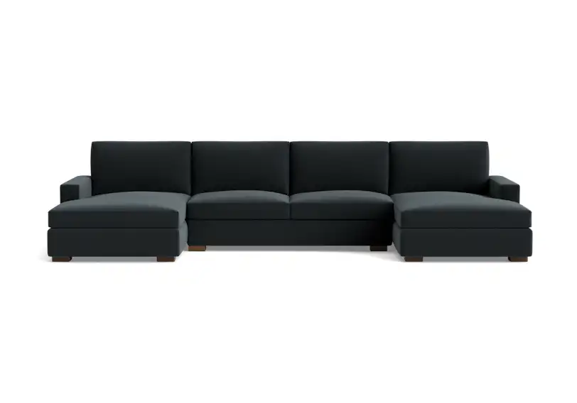 anton chaise sectional royale gunmetal