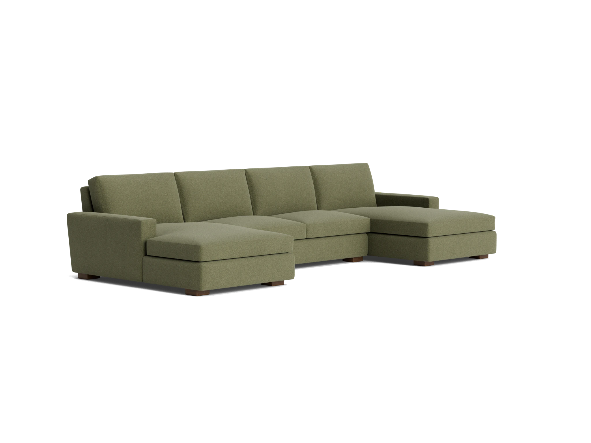 anton chaise sectional faithful olive
