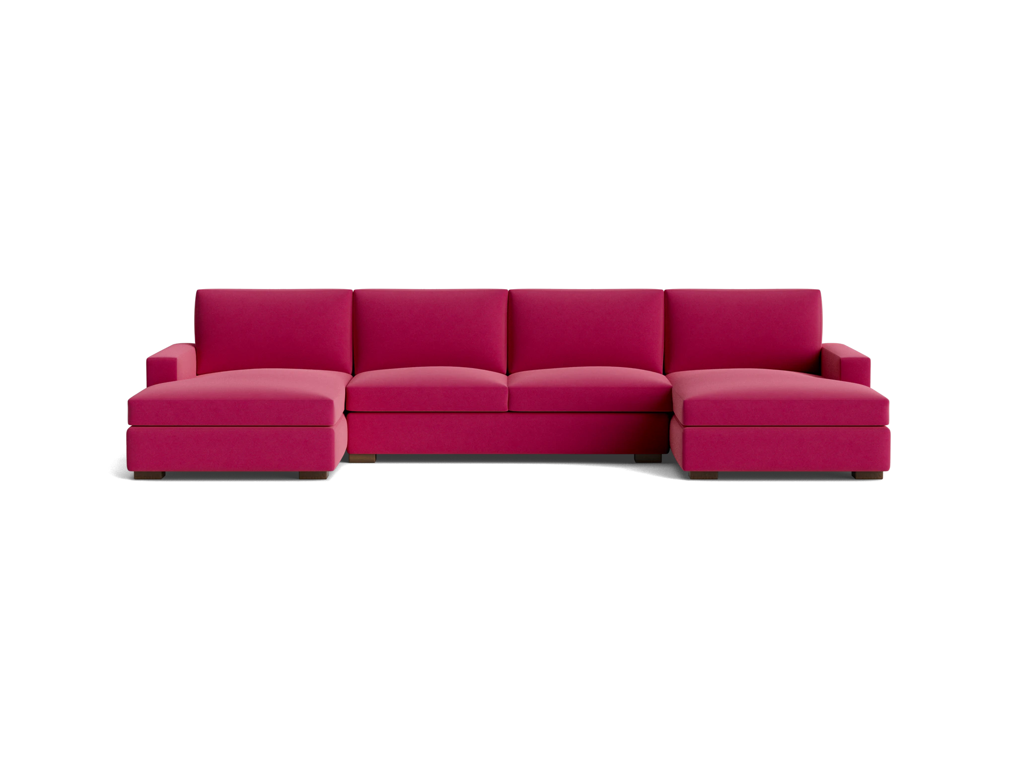 anton chaise sectional royale berry