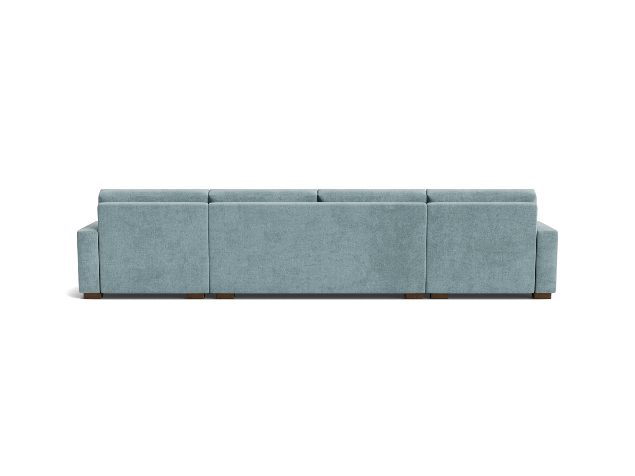 anton chaise sectional plush mist