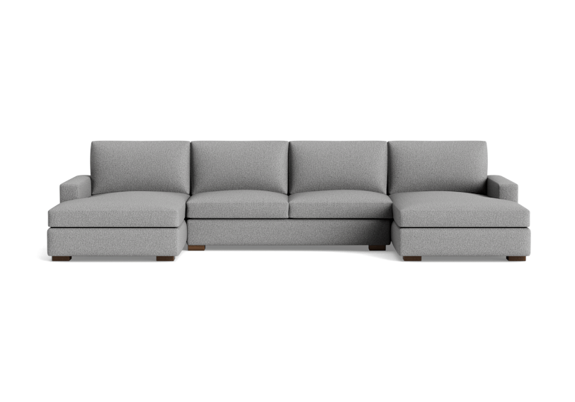 anton chaise sectional taylor felt gray