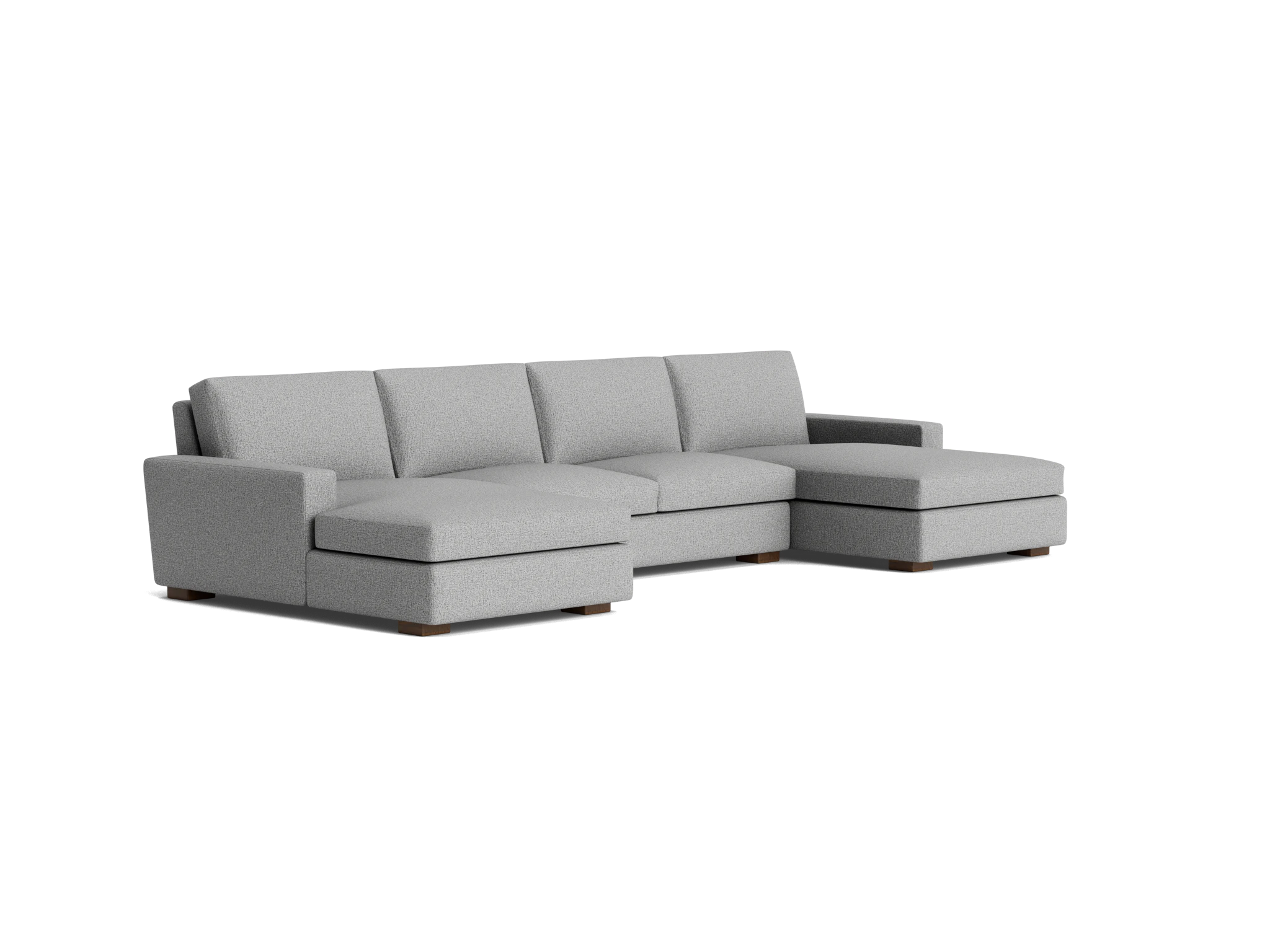 anton chaise sectional taylor felt gray