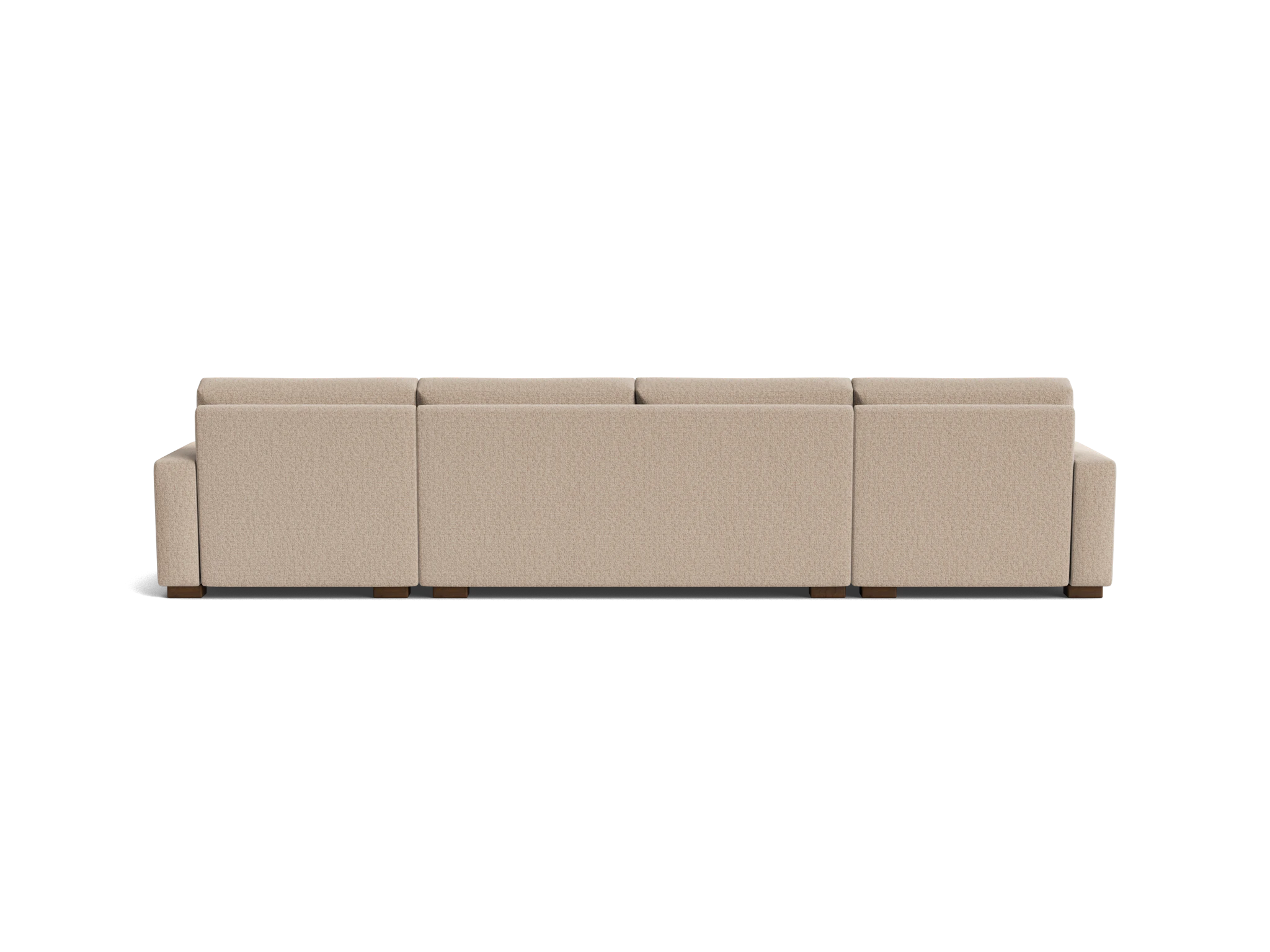 anton chaise sectional villa sand