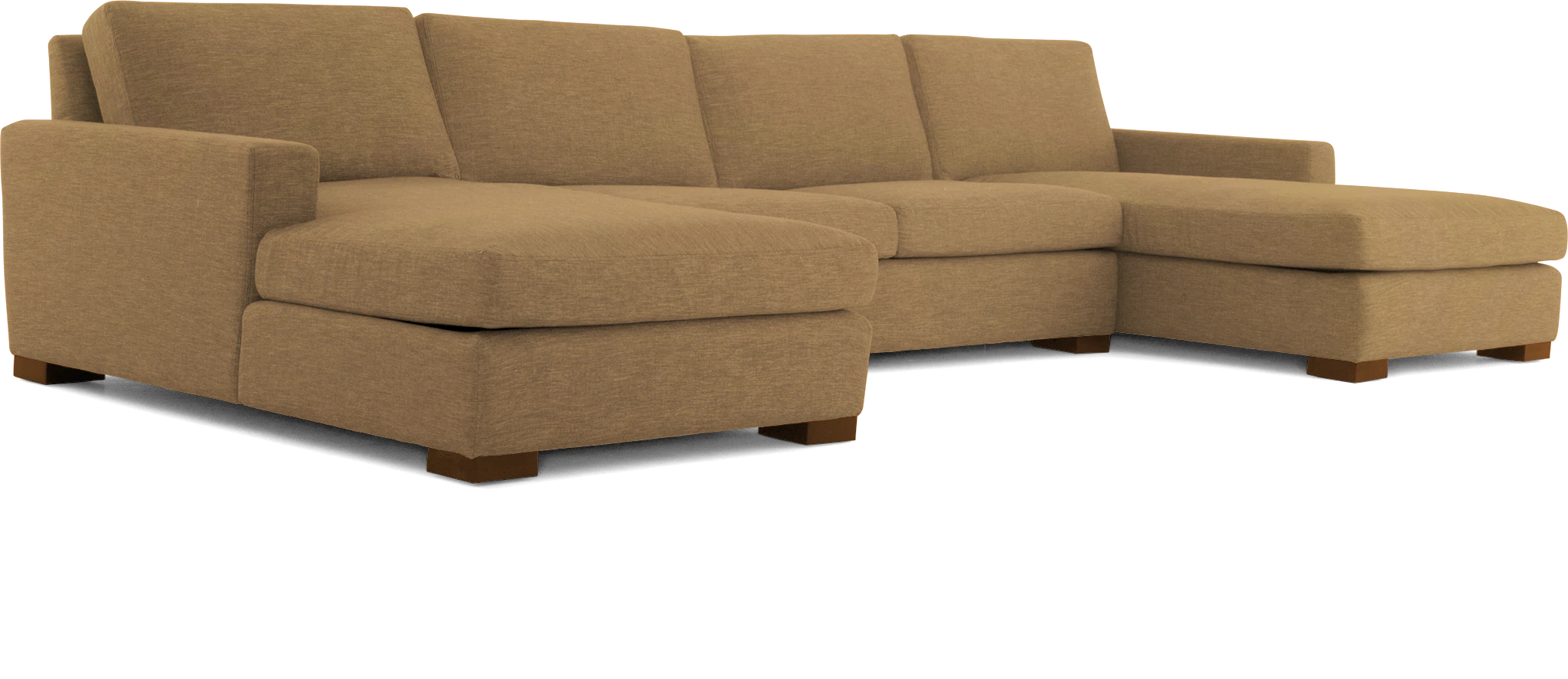 anton chaise sectional washed california biscuit