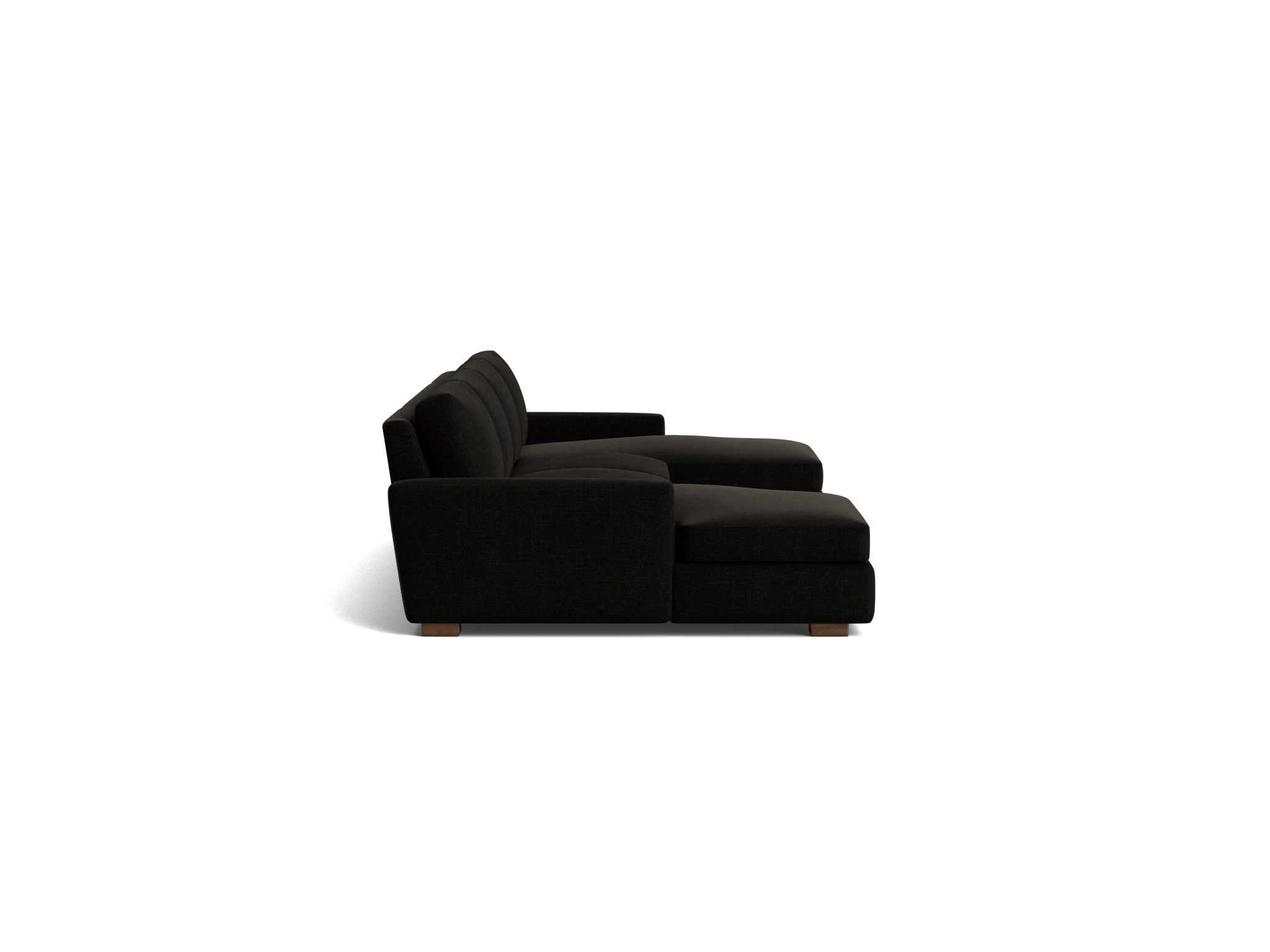anton chaise sectional milo onyx