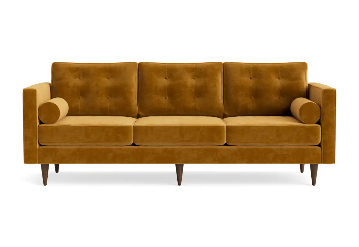 braxton sofa harper amber gold