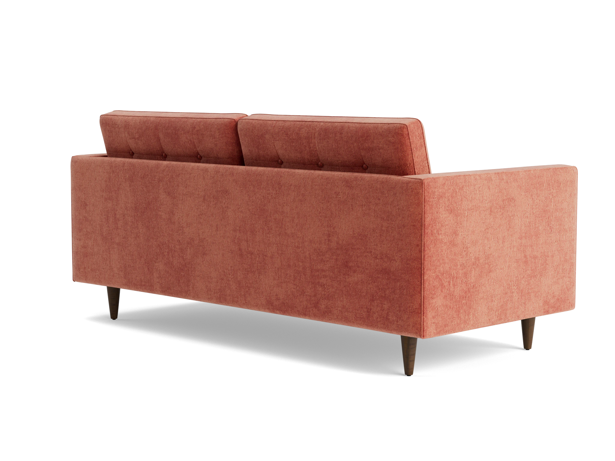 braxton loveseat plush terra rose