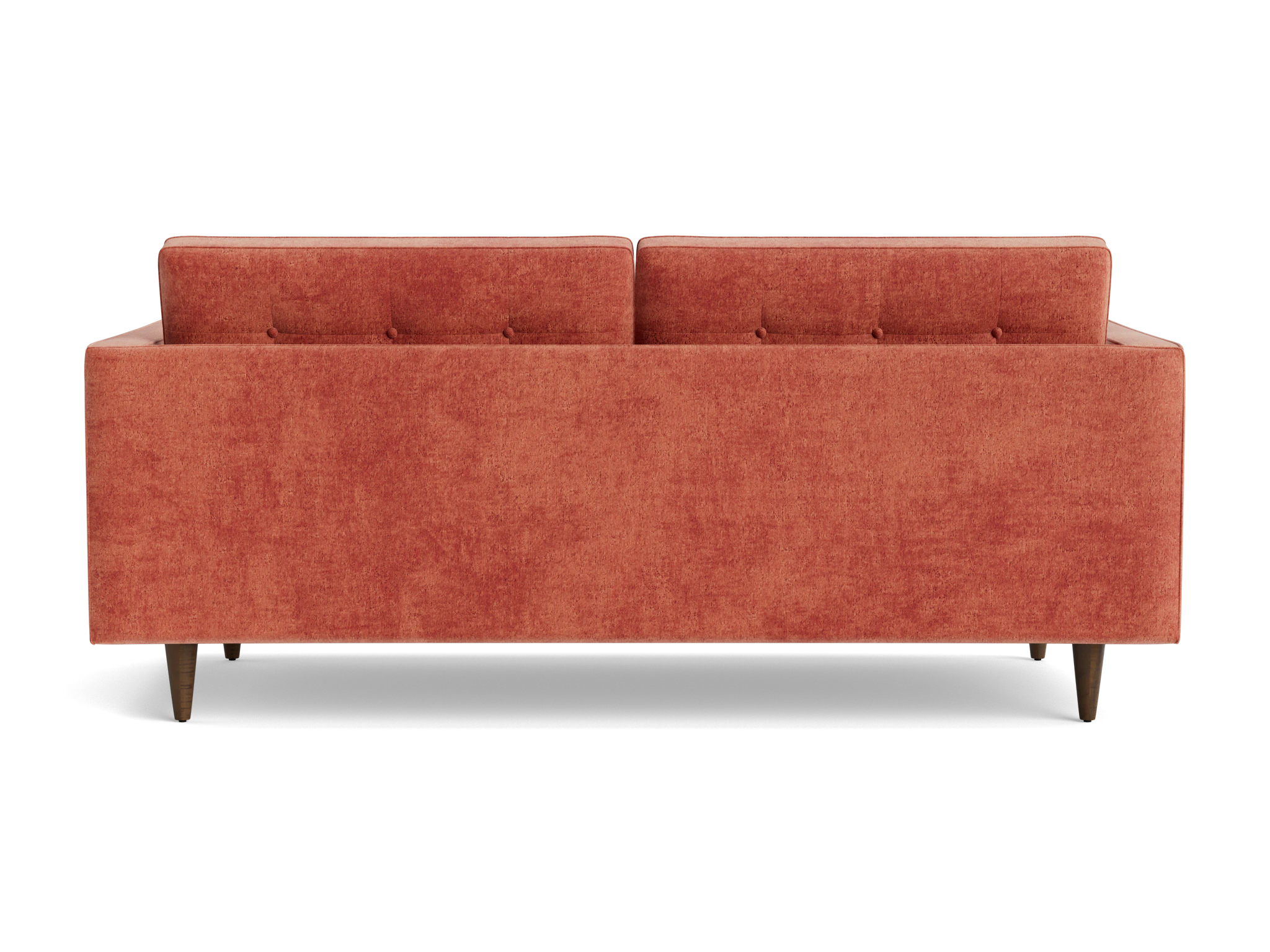 braxton loveseat plush terra rose