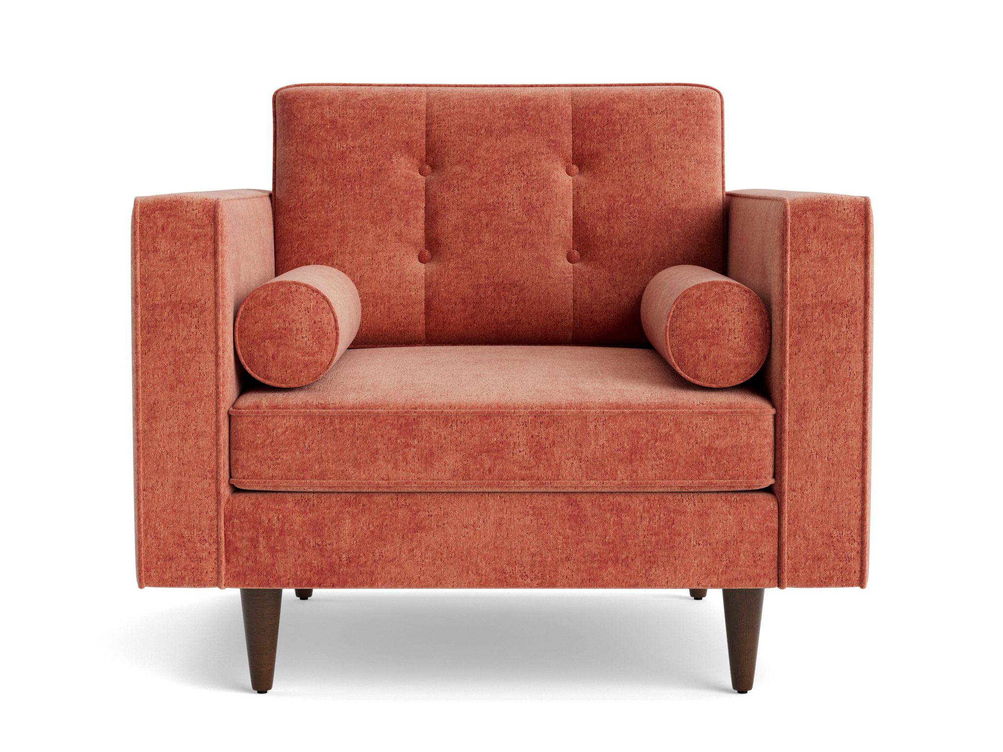 braxton chair plush terra rose