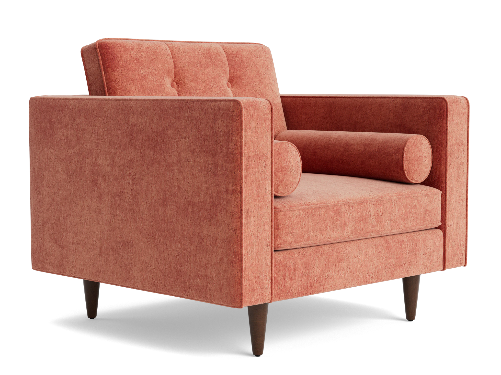 braxton chair plush terra rose