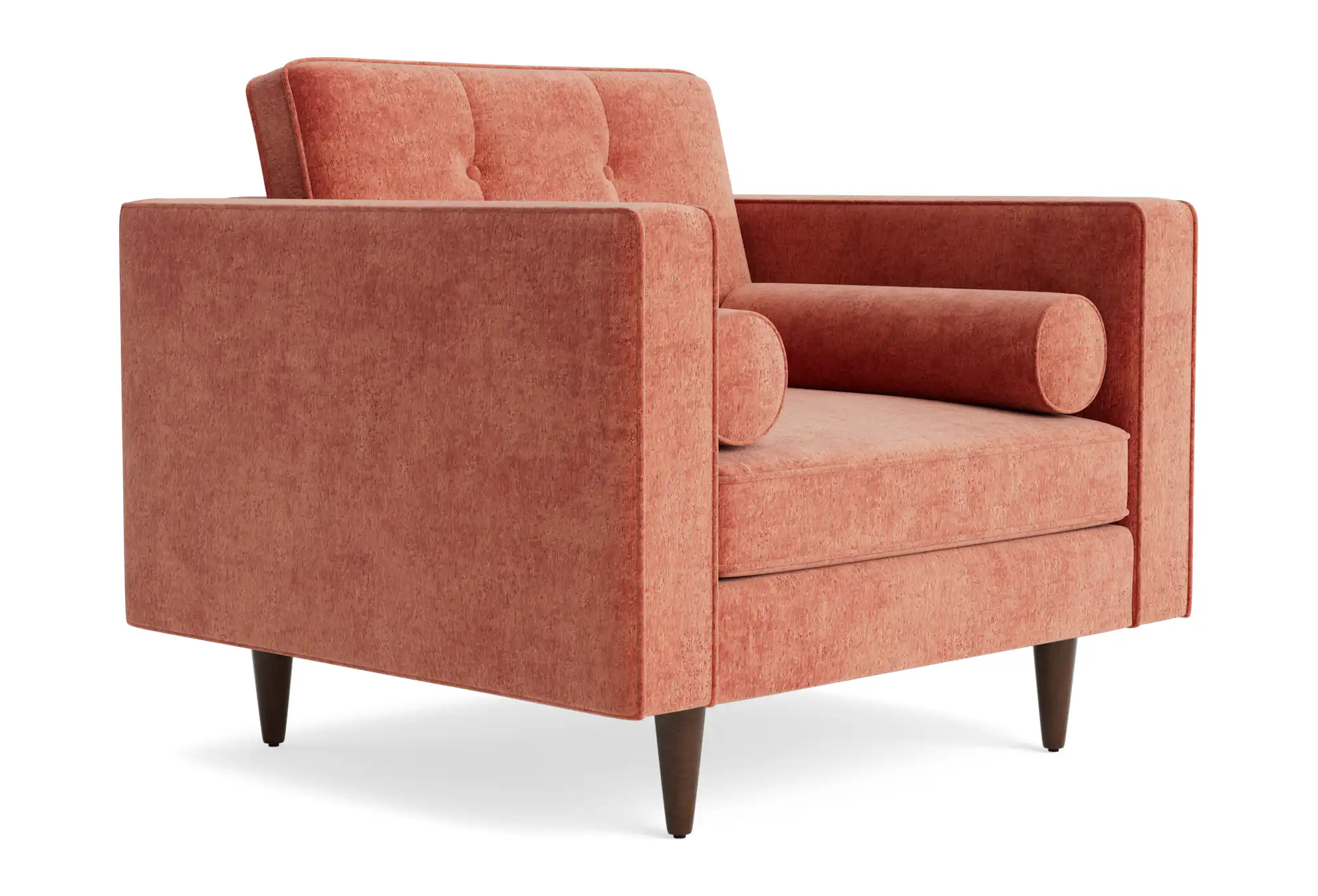 braxton chair plush terra rose