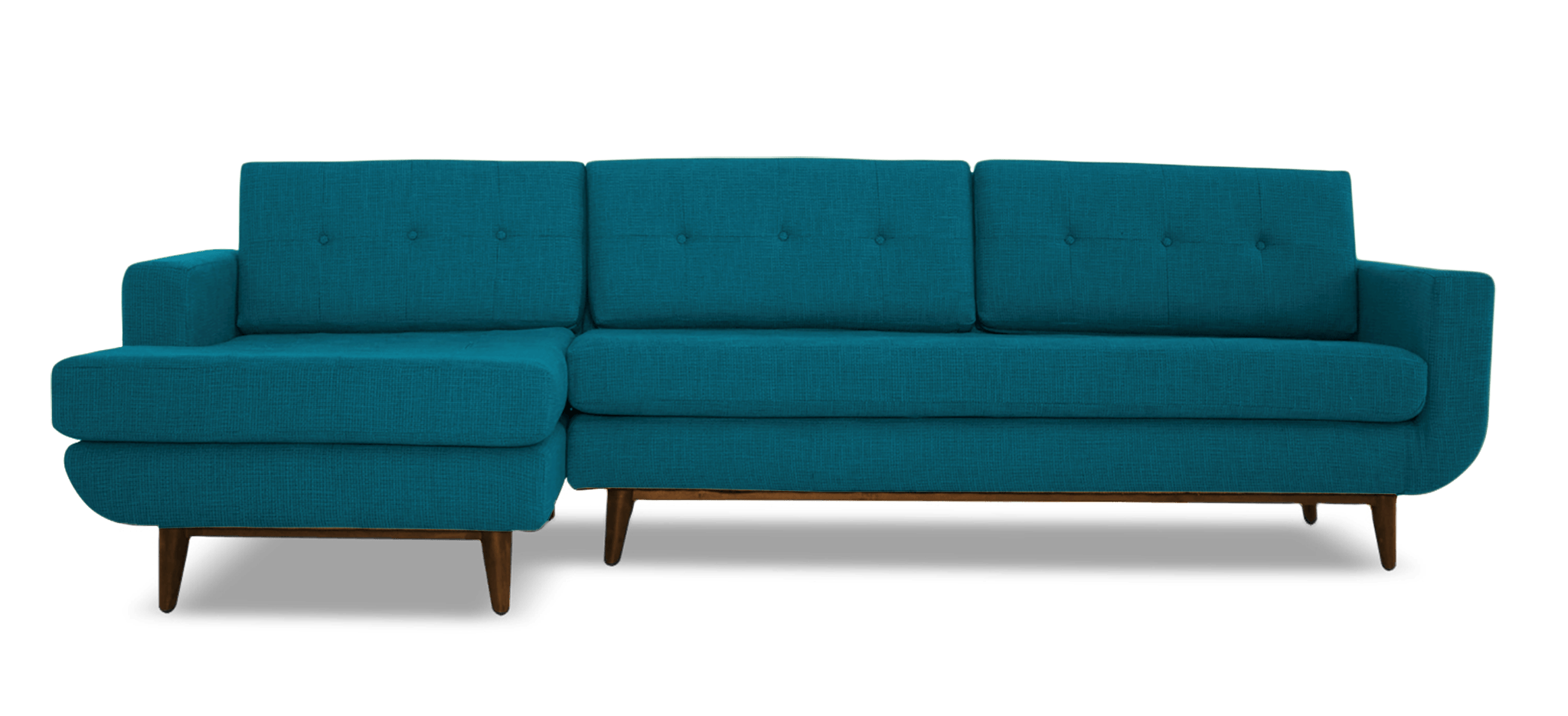 gervin sectional lucky turquoise