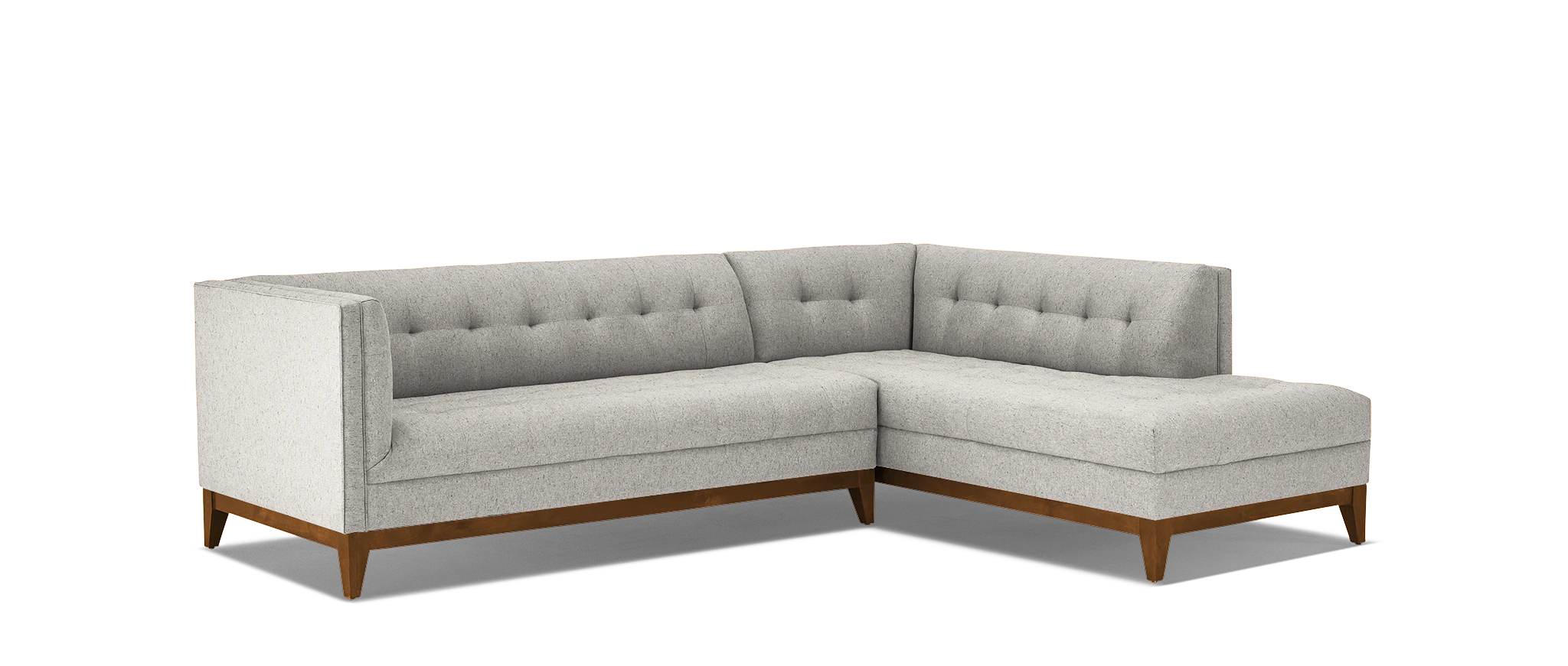 Stowe Sectional with Bumper (2 piece)