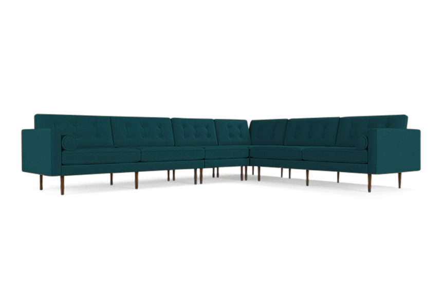 braxton sectional %284 piece%29 royale peacock