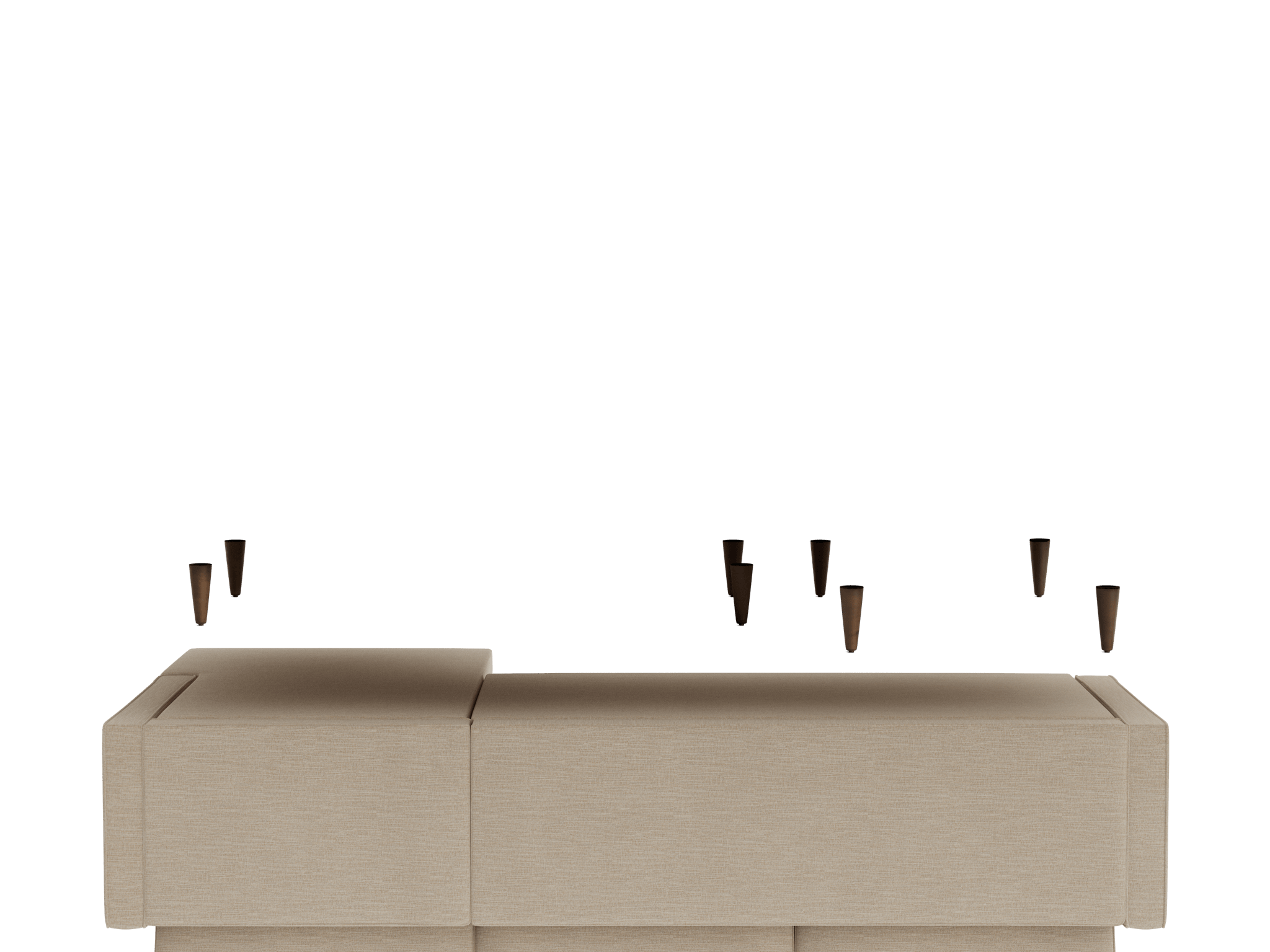 braxton sectional lucky divine