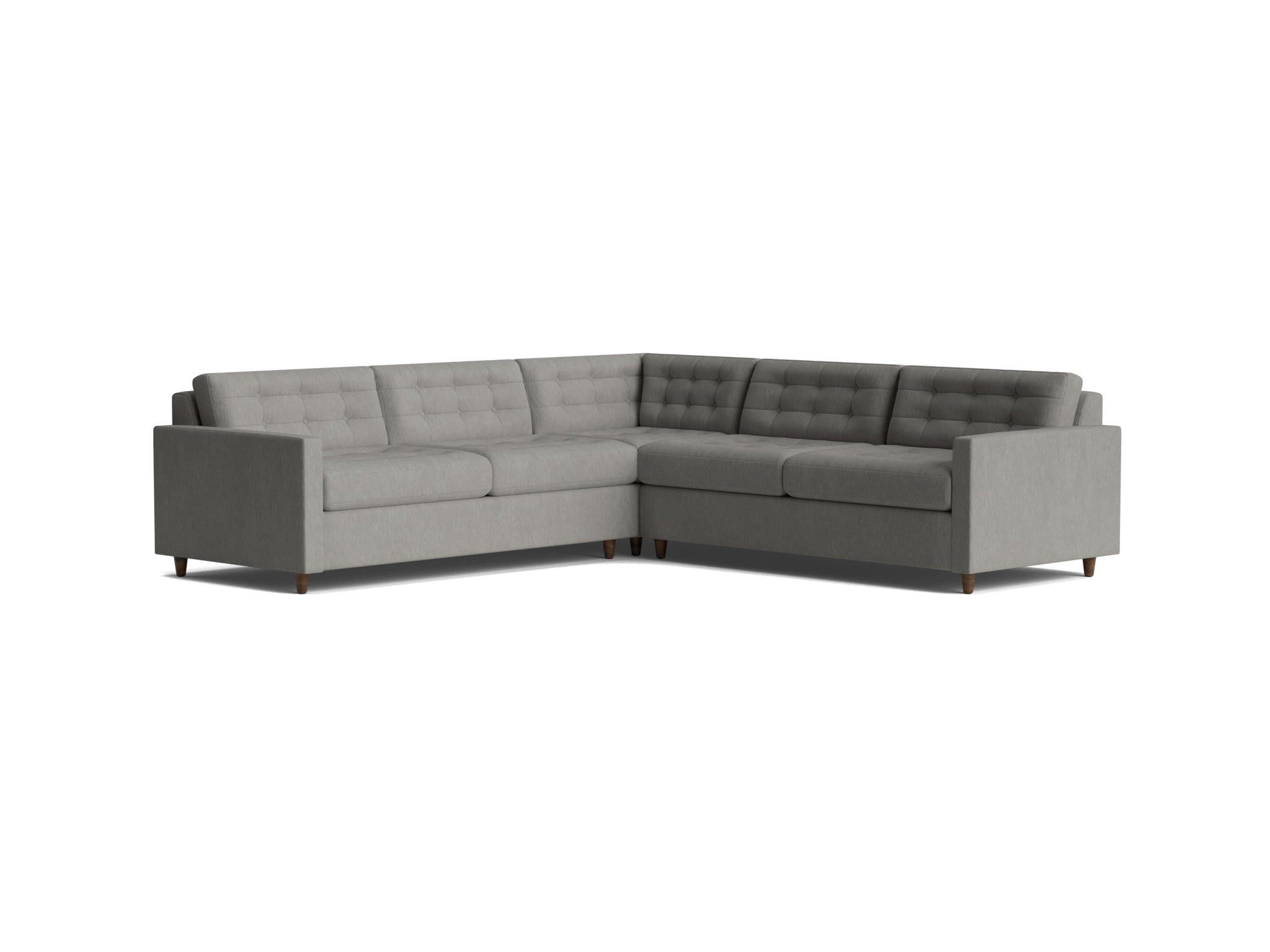 eliot corner sectional sleeper %283 piece%29 bentley pewter