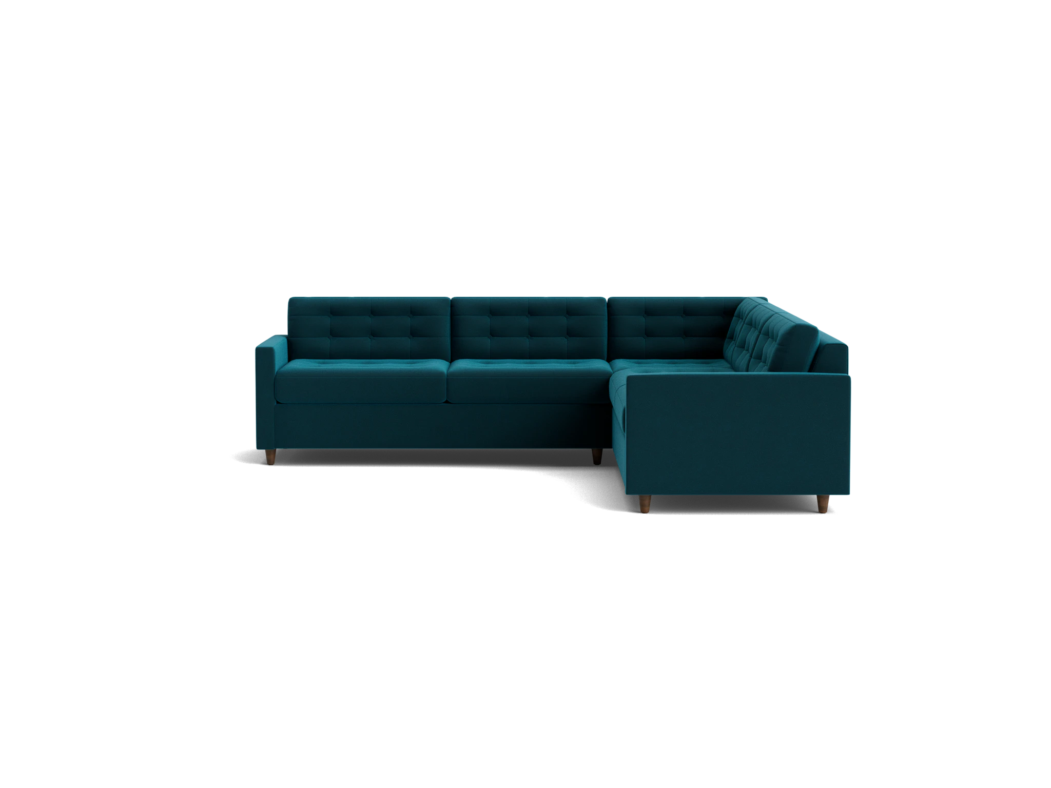 eliot corner sectional sleeper %283 piece%29 royale peacock