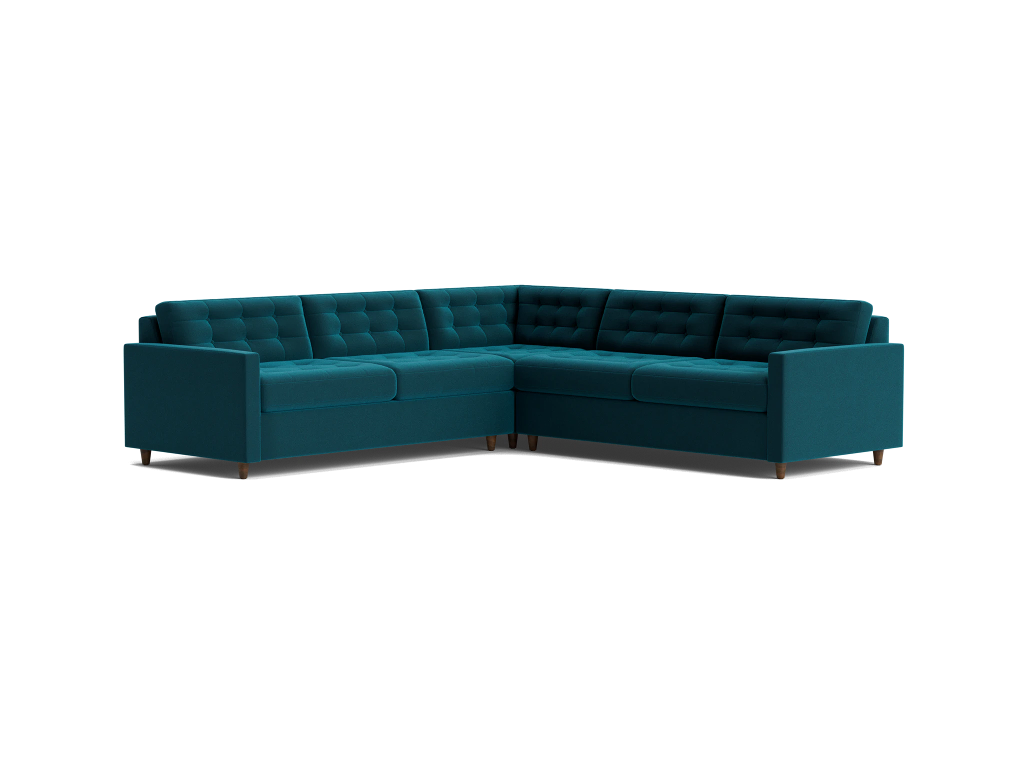 eliot corner sectional sleeper %283 piece%29 royale peacock